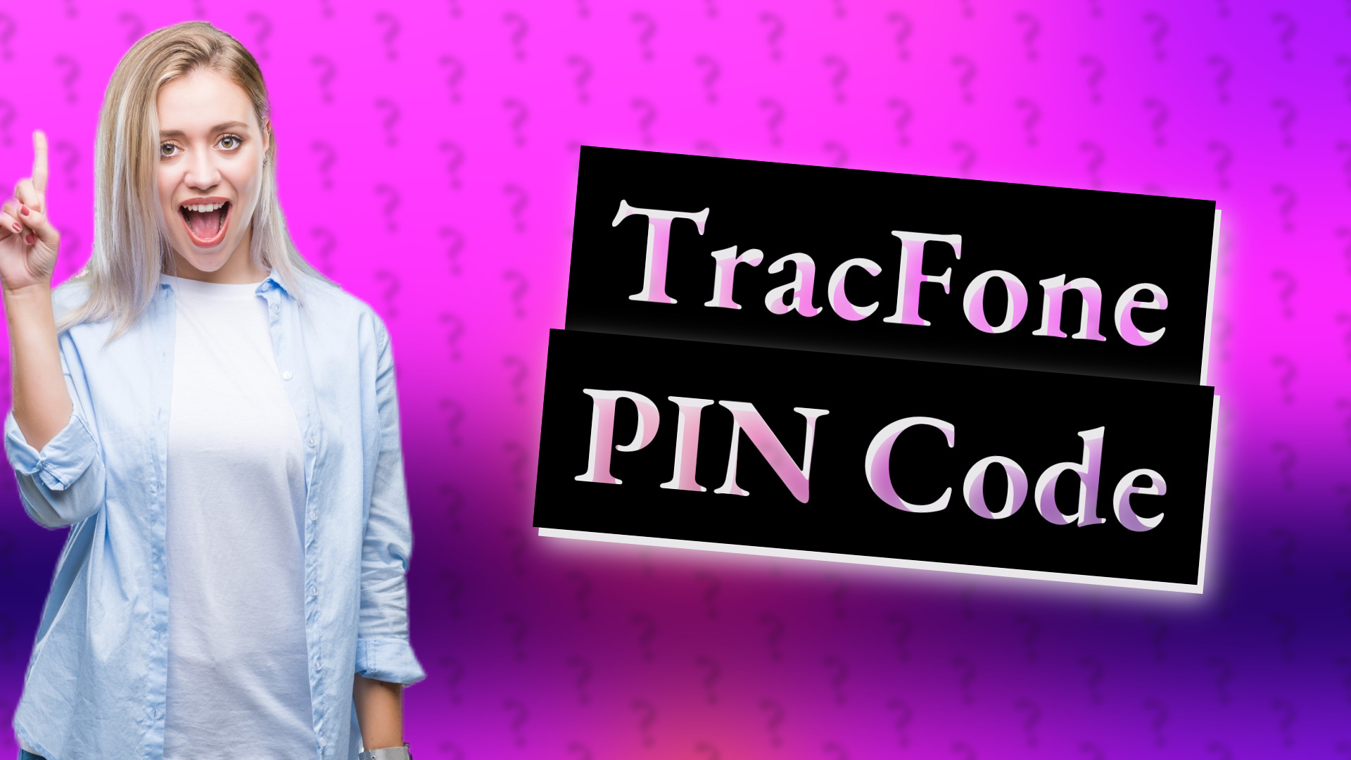 TracFone PIN Code