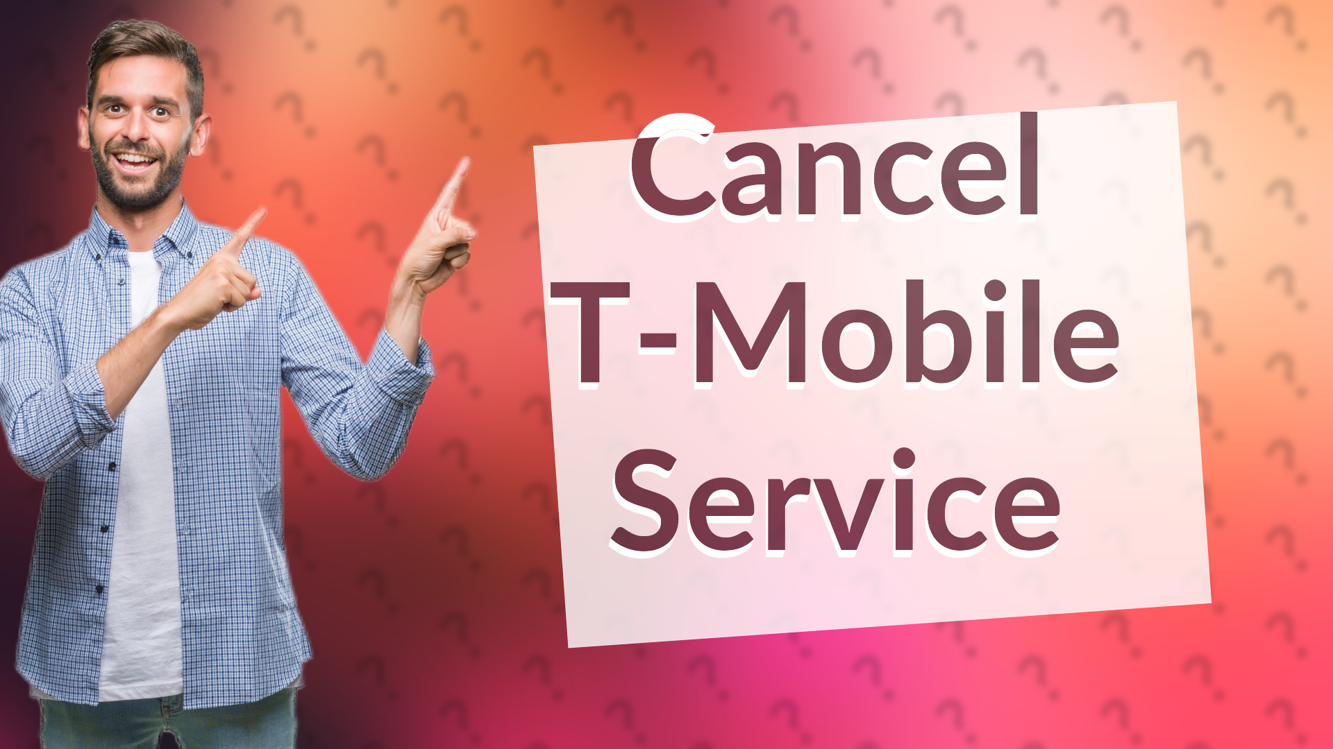Cancel T-Mobile Service