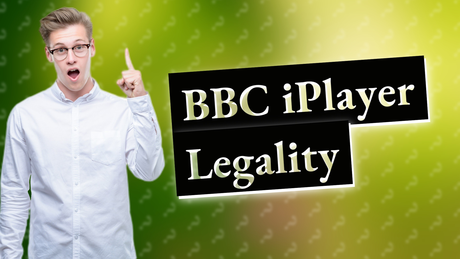 BBC iPlayer Legality