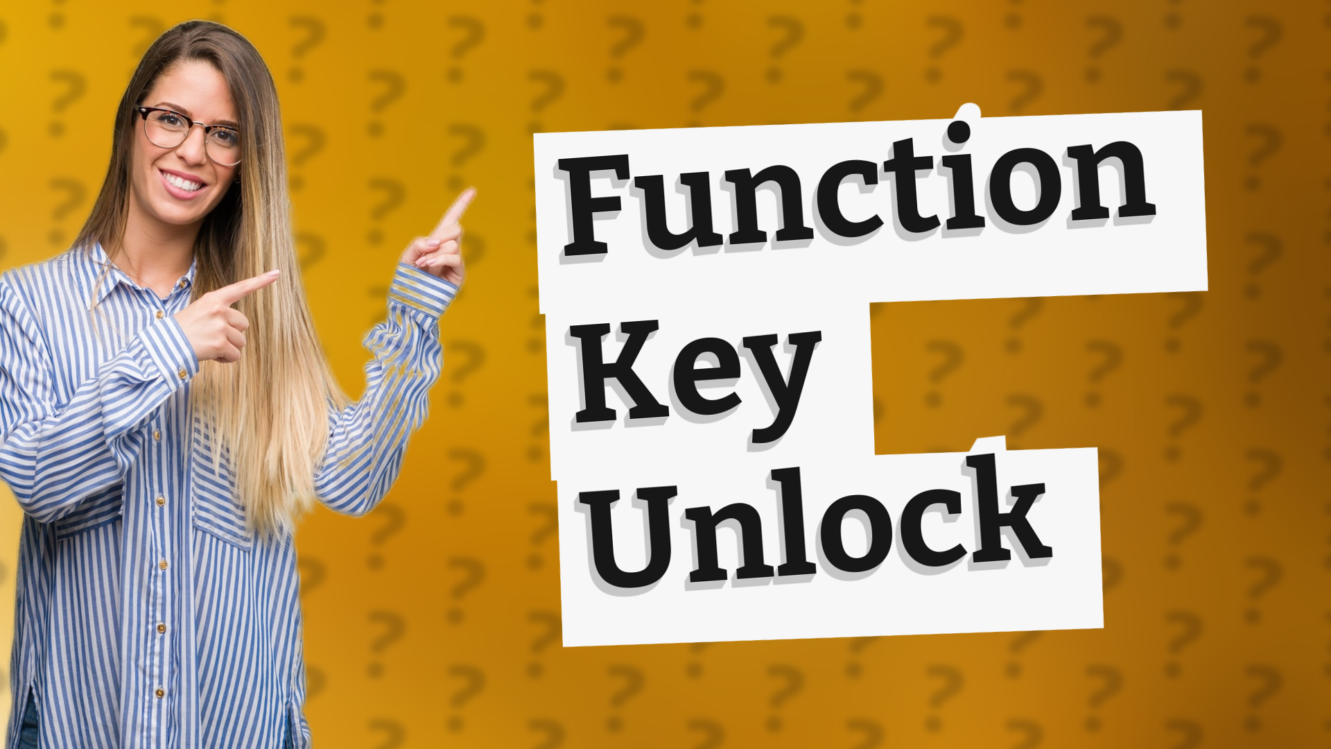 Function Key Unlock