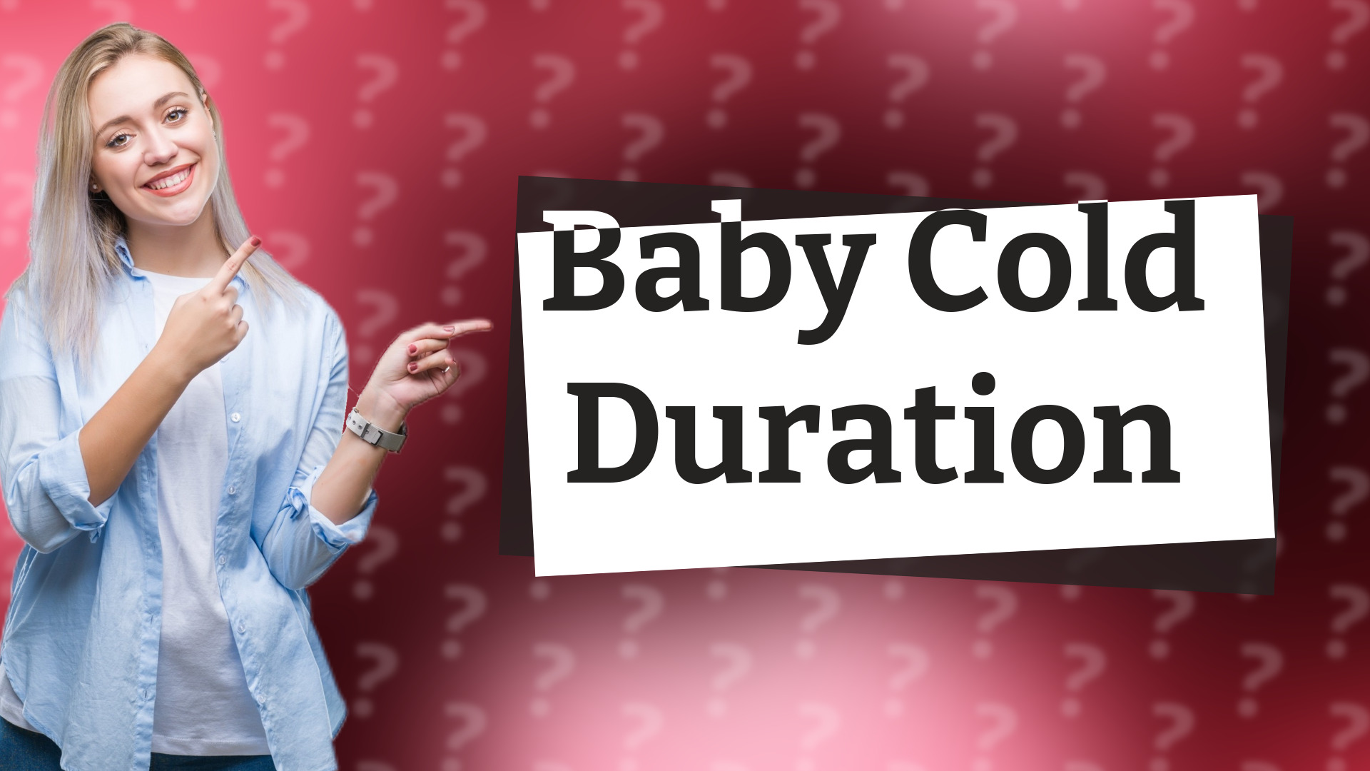 Baby Cold Duration