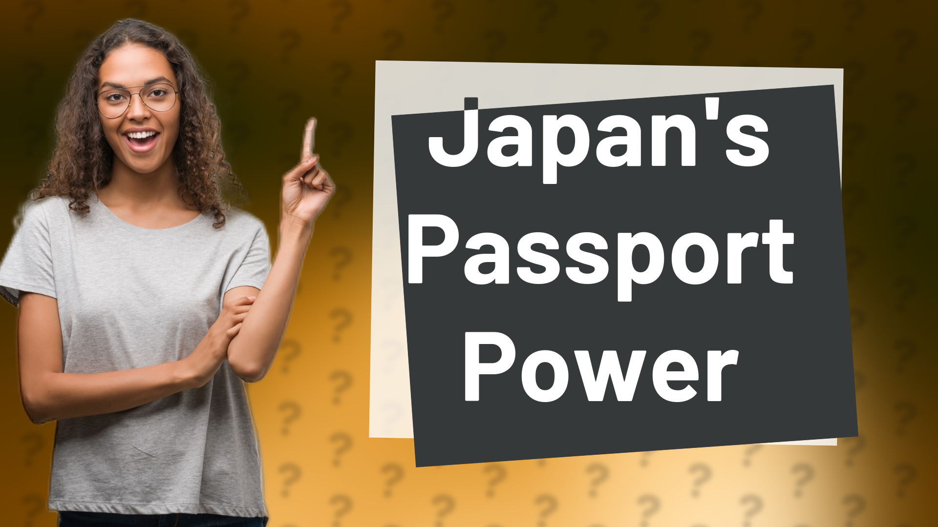 Japan's Passport Power