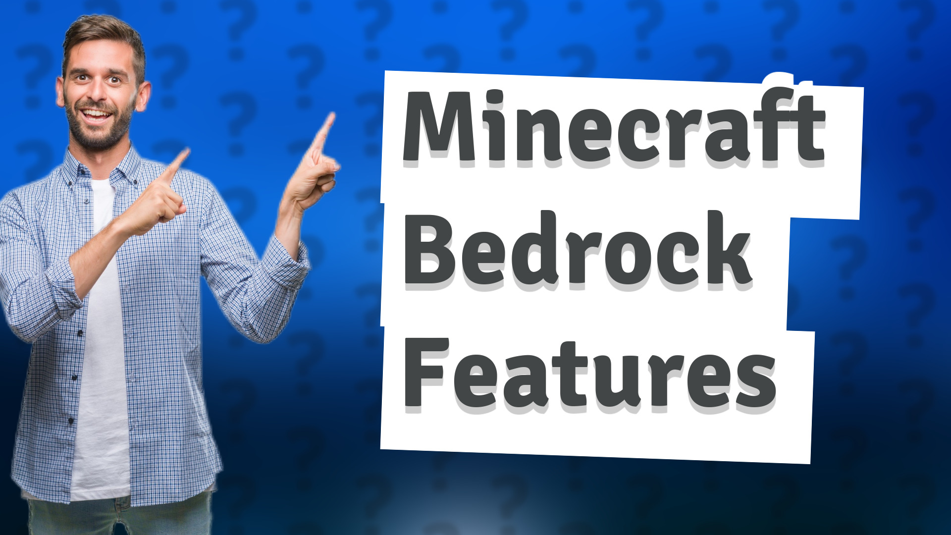 Minecraft Bedrock Features