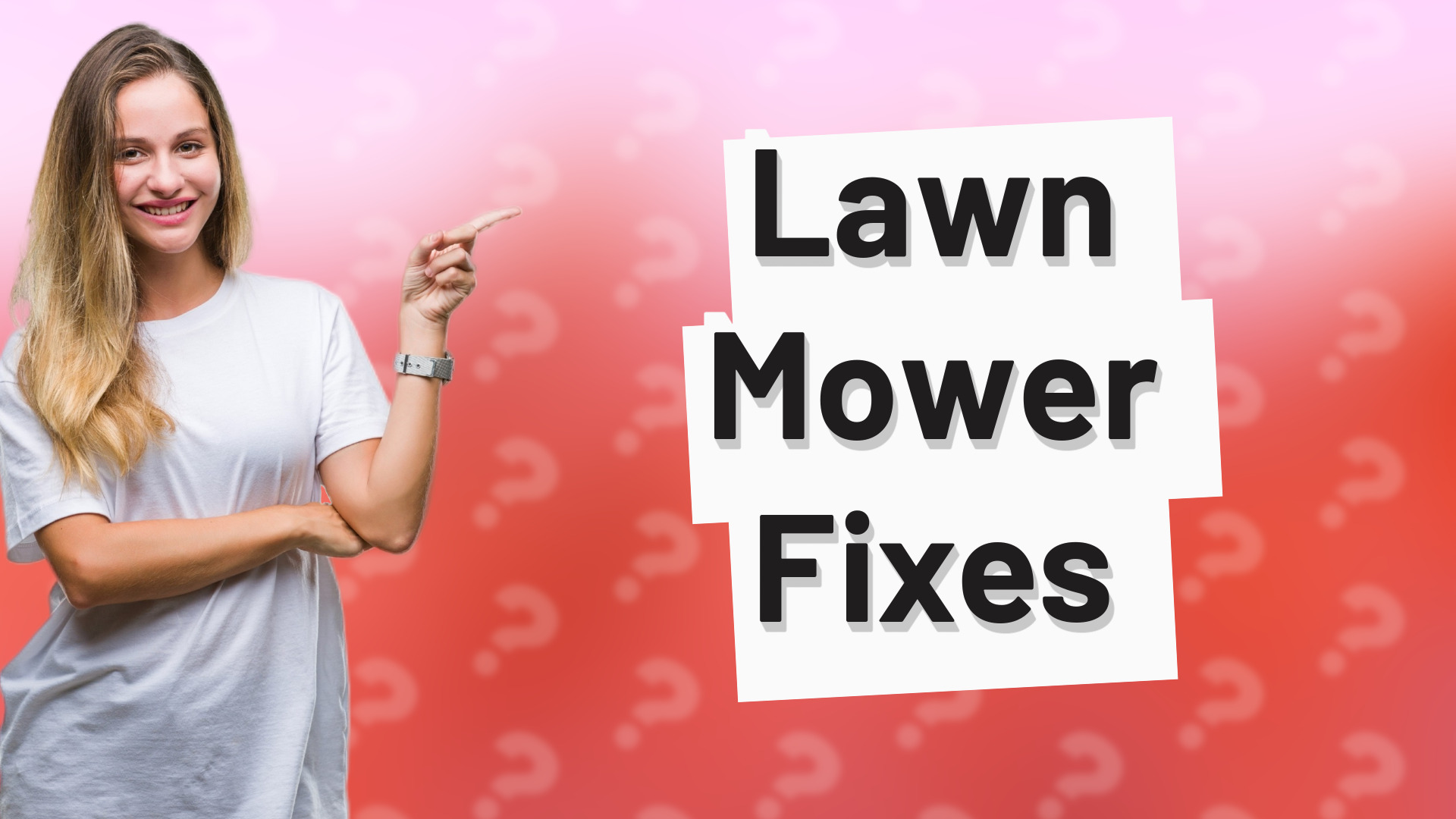 Lawn Mower Fixes