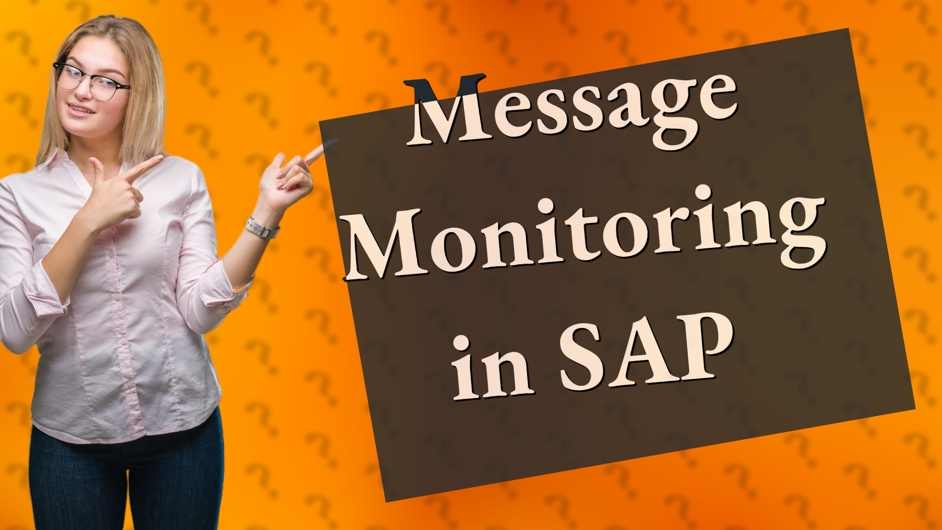 Message Monitoring in SAP