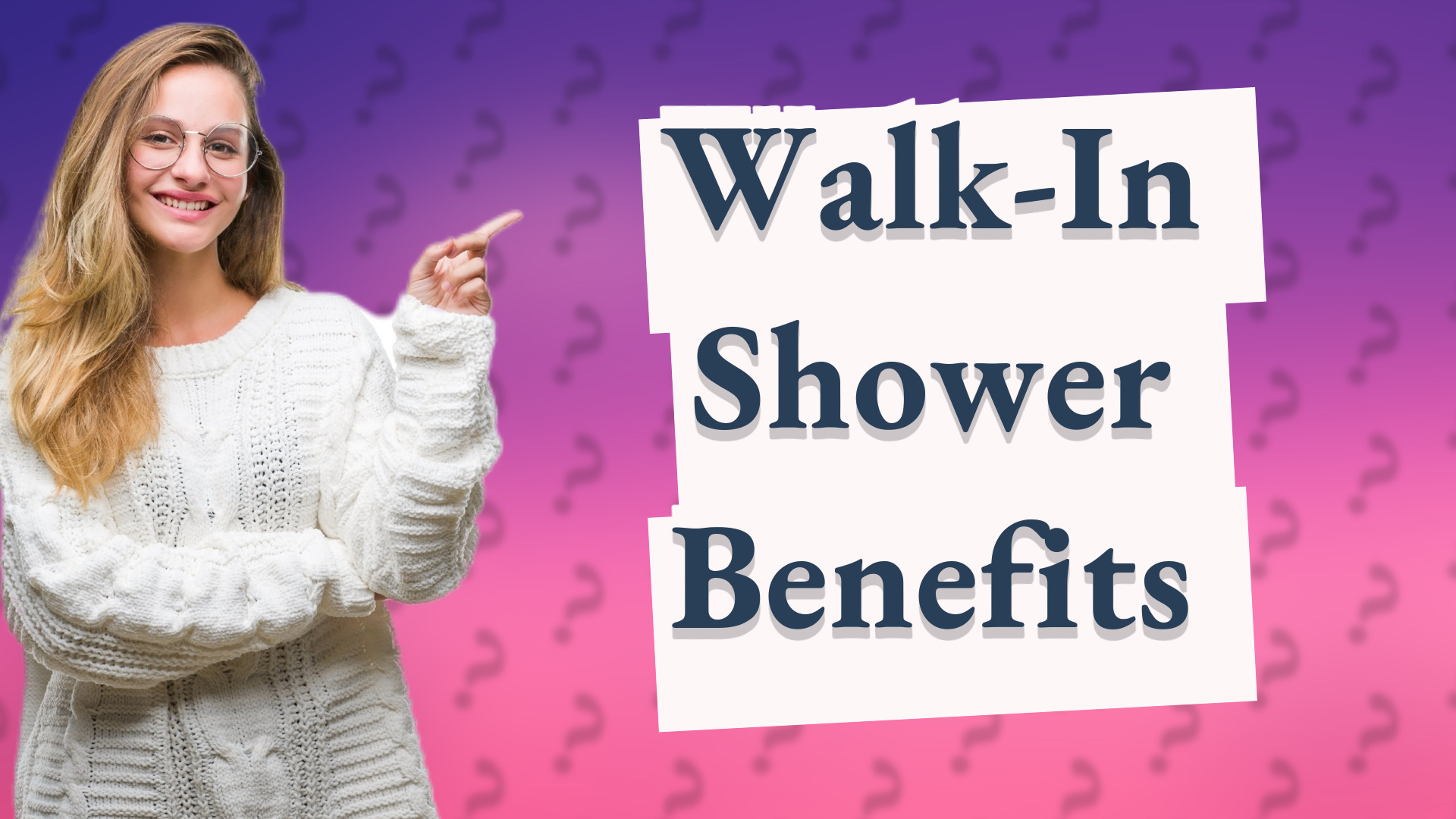 Walk-In Shower Benefits