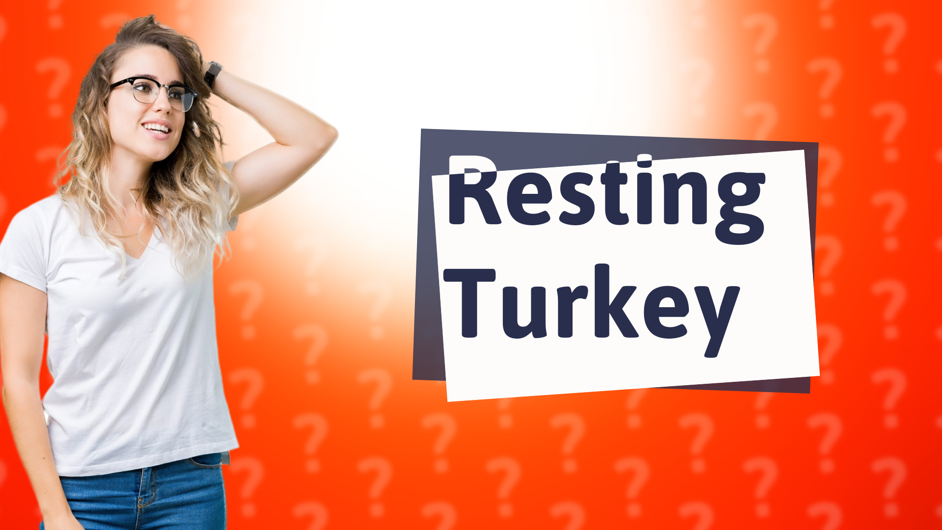 Resting Turkey