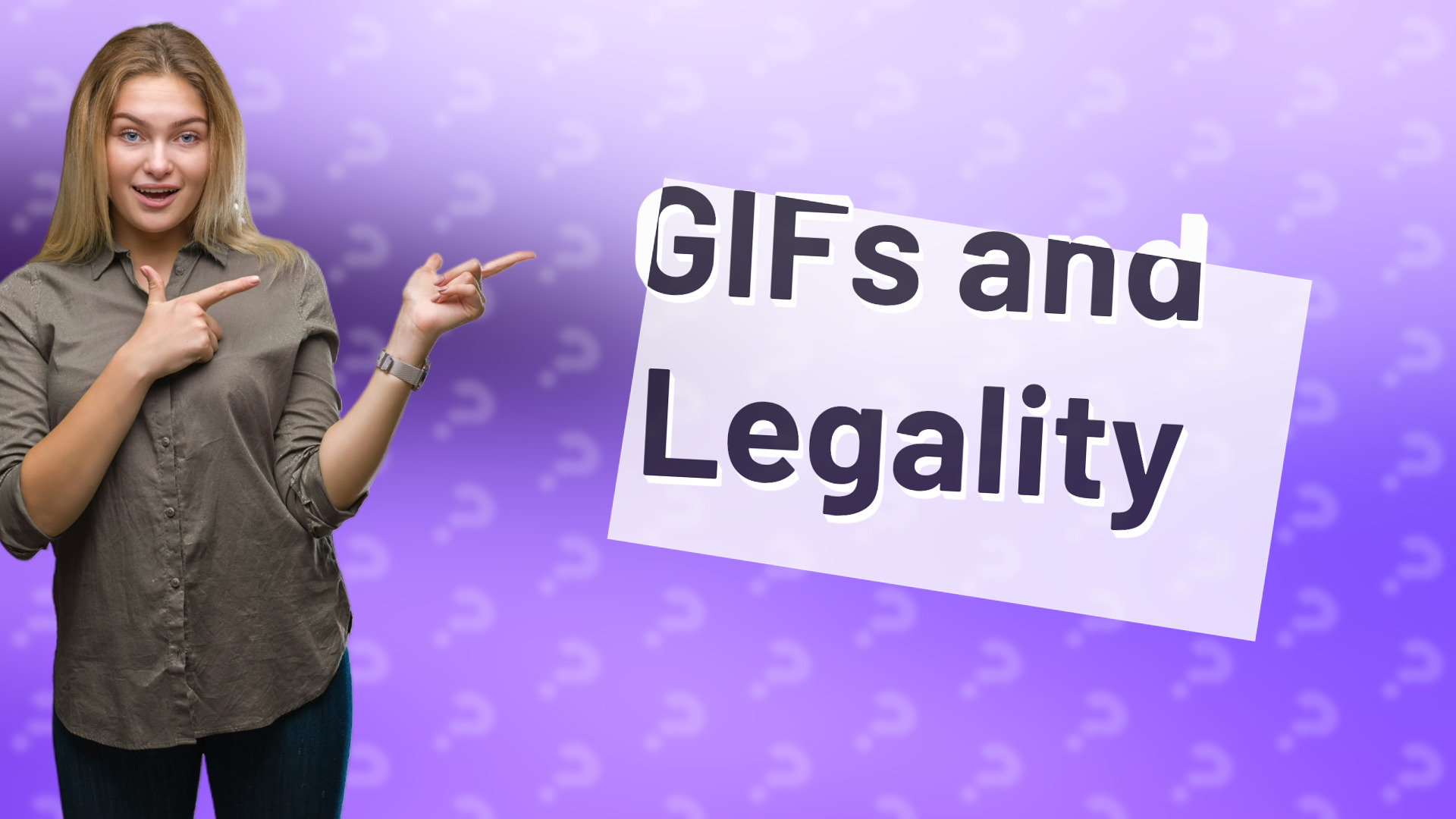 GIFs and Legality