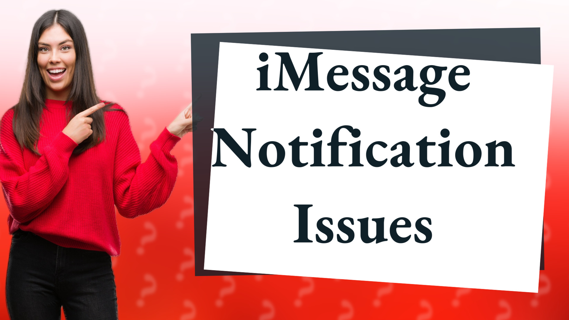 iMessage Notification Issues