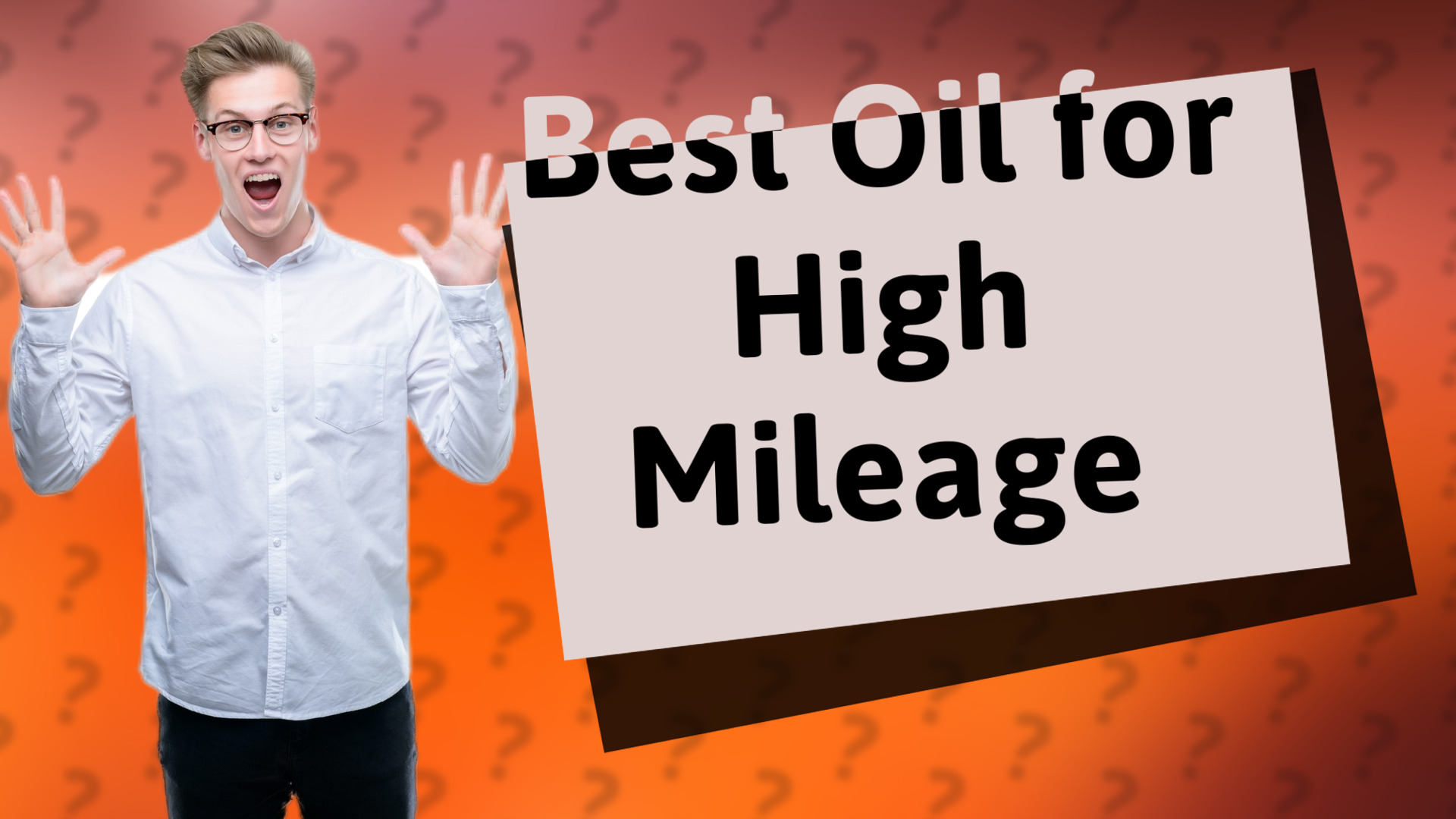 Best Oil for High Mileage
