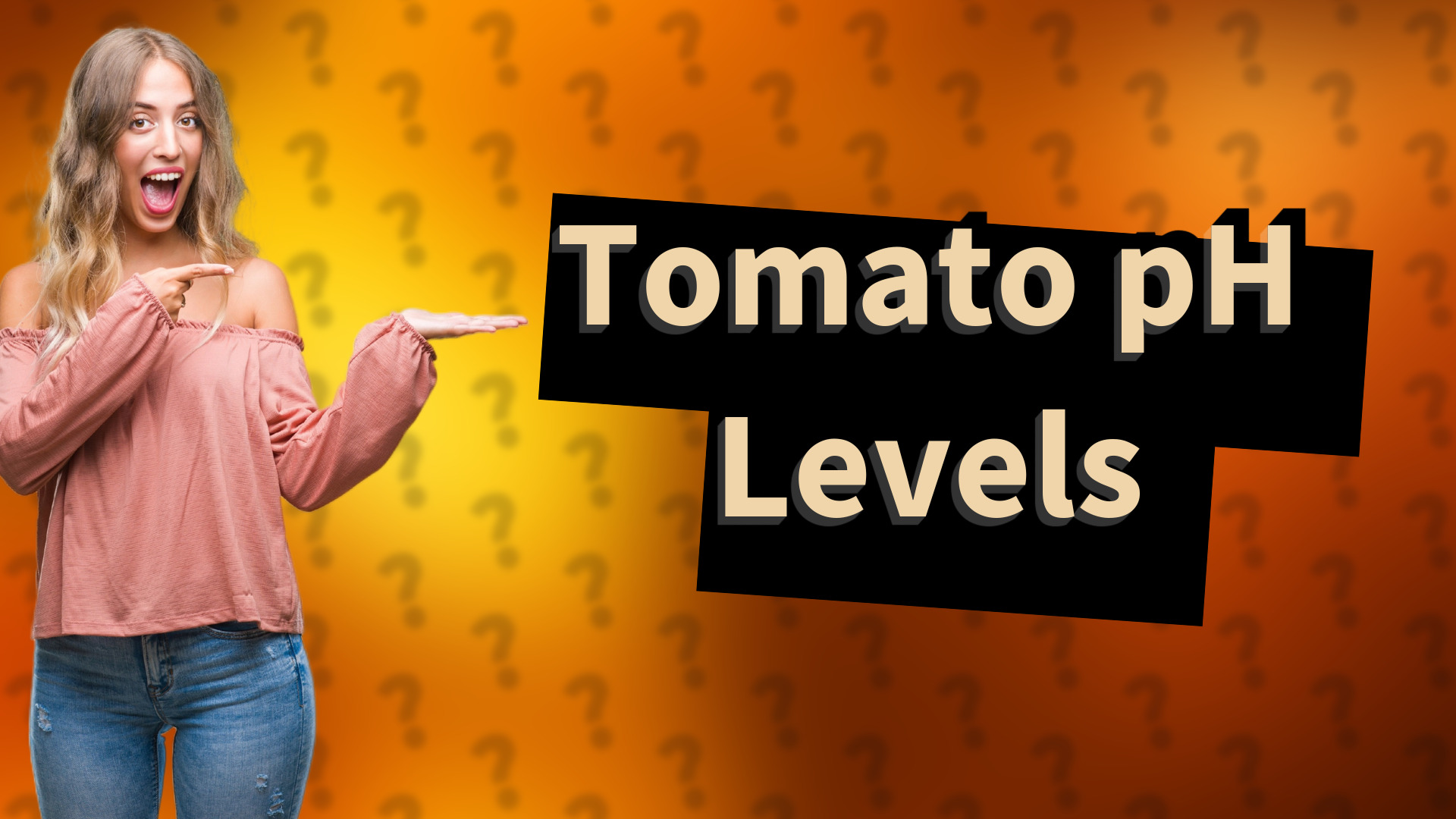 Tomato pH Levels