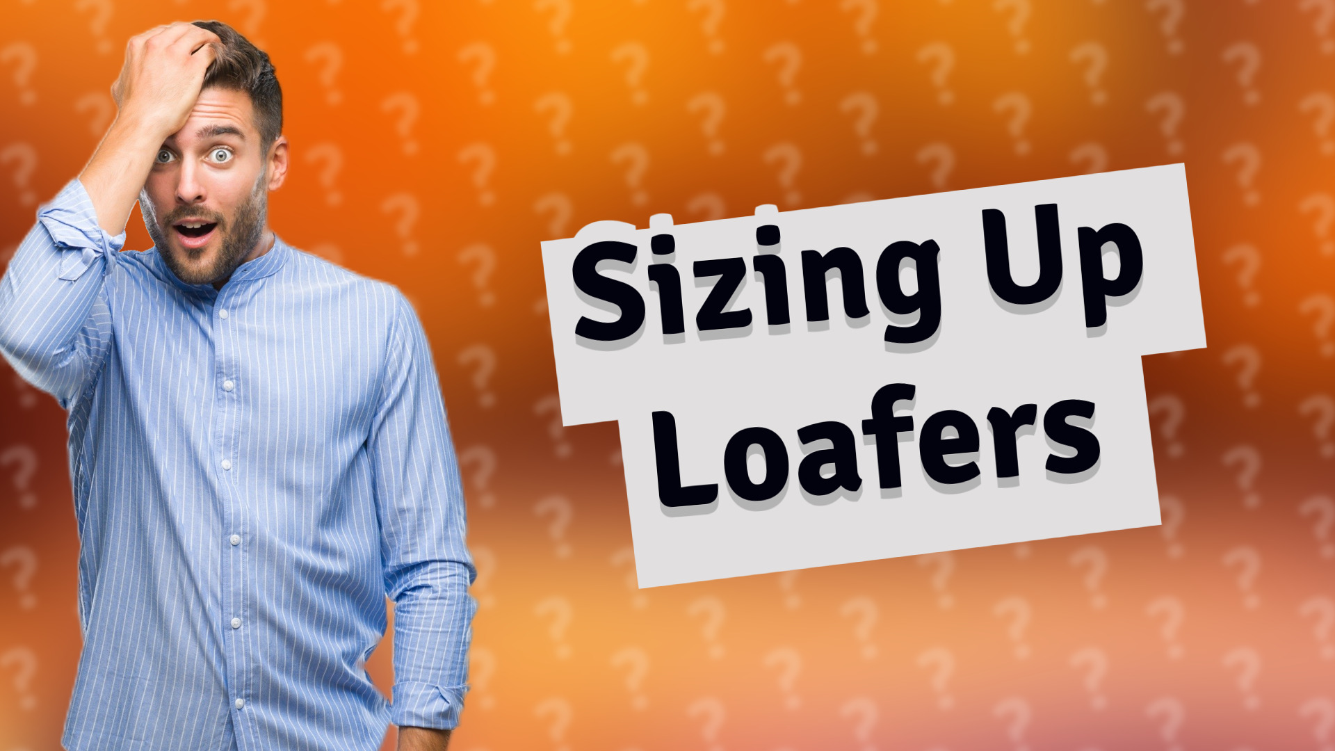 Sizing Up Loafers