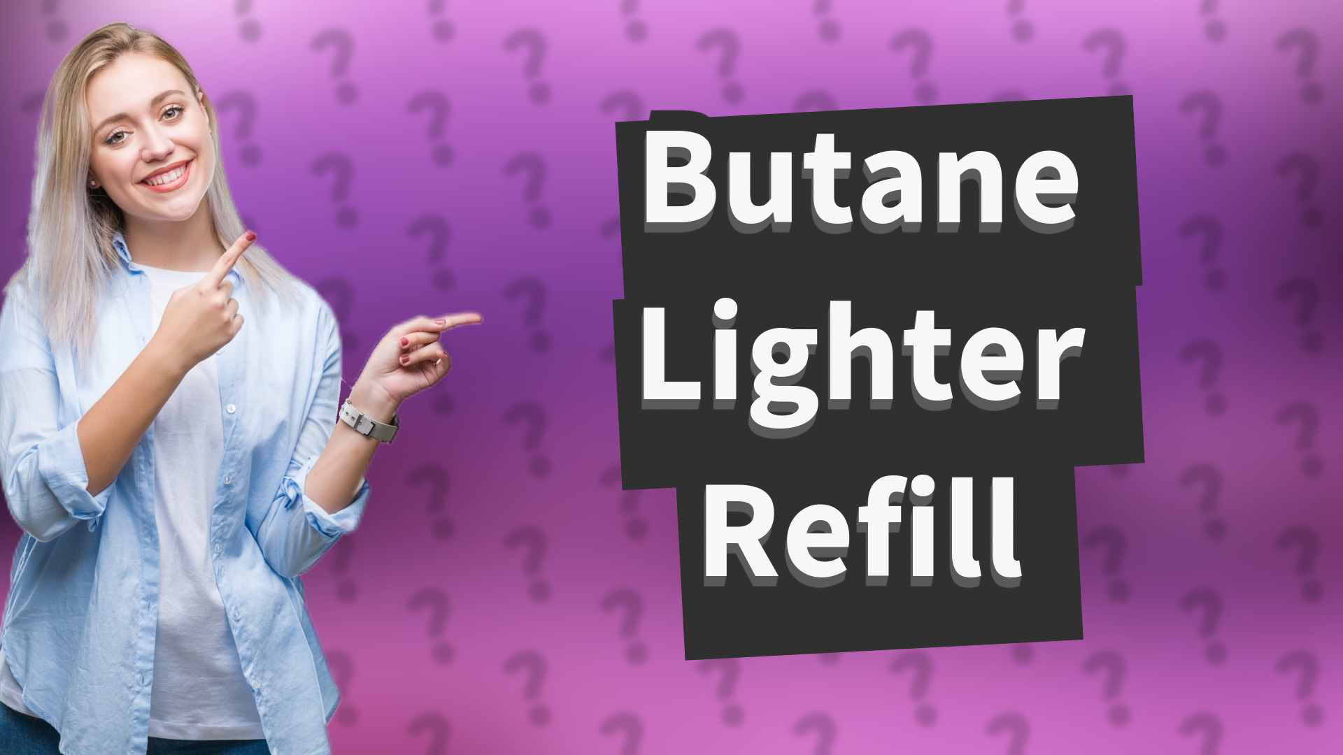 Butane Lighter Refill