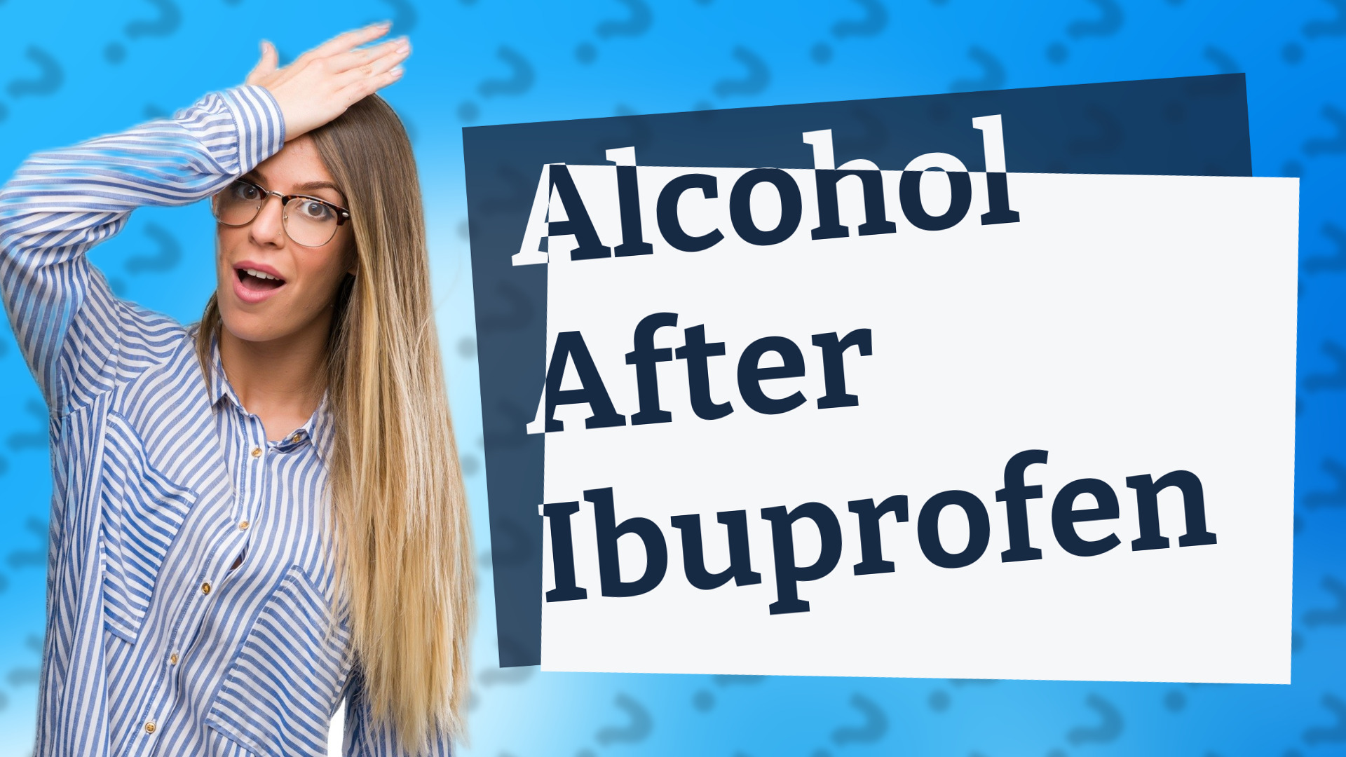 Alcohol After Ibuprofen