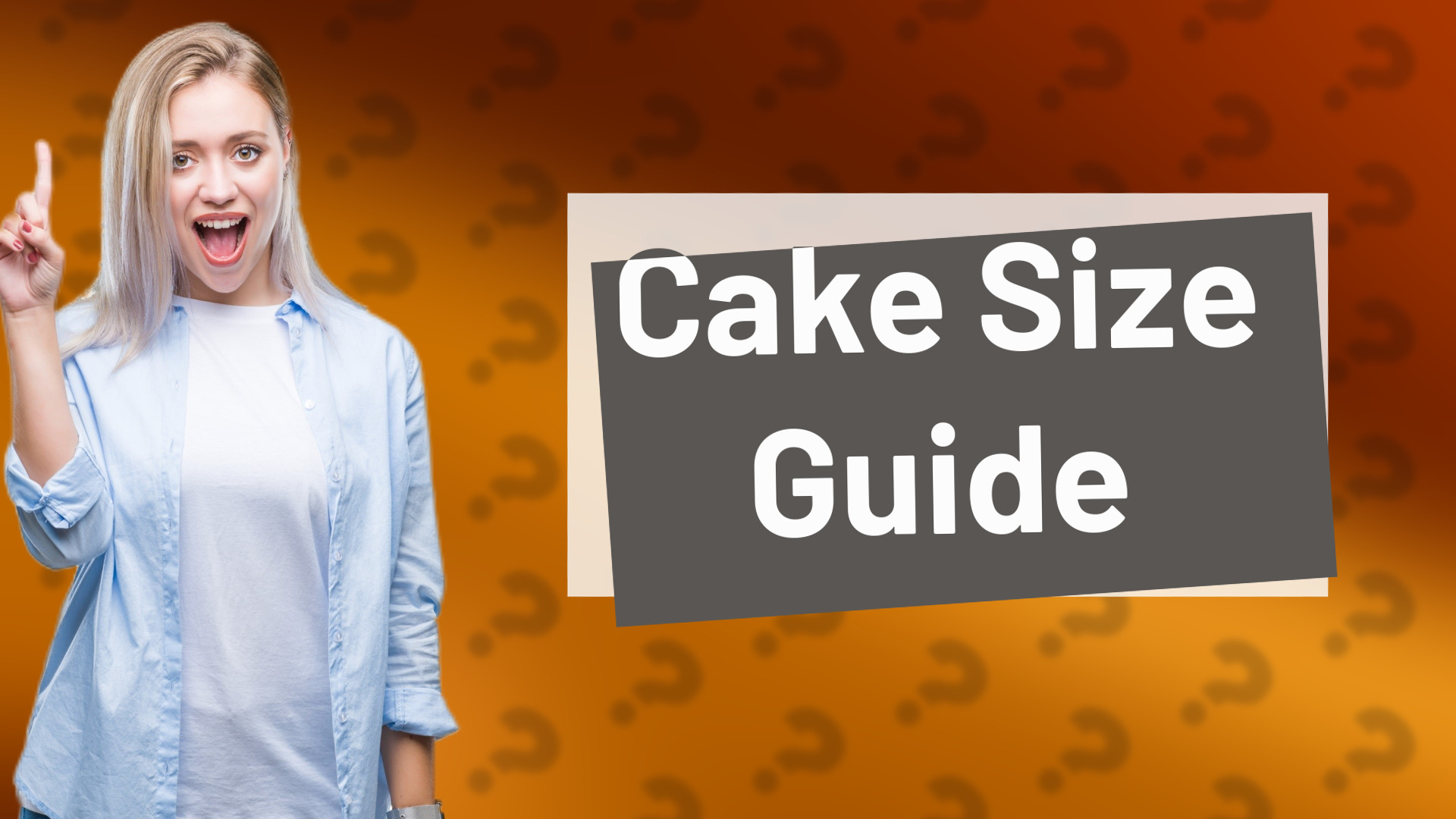 Cake Size Guide