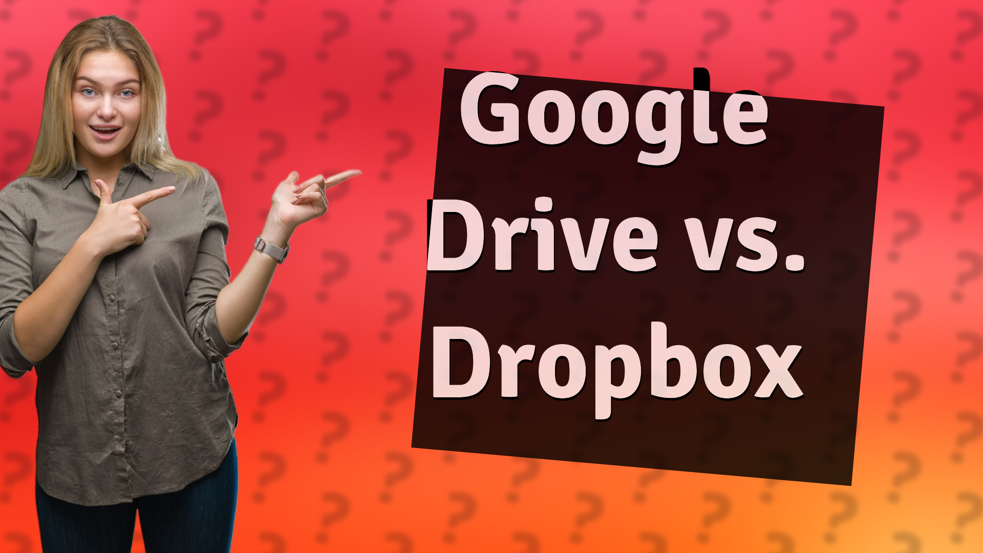 Google Drive vs. Dropbox
