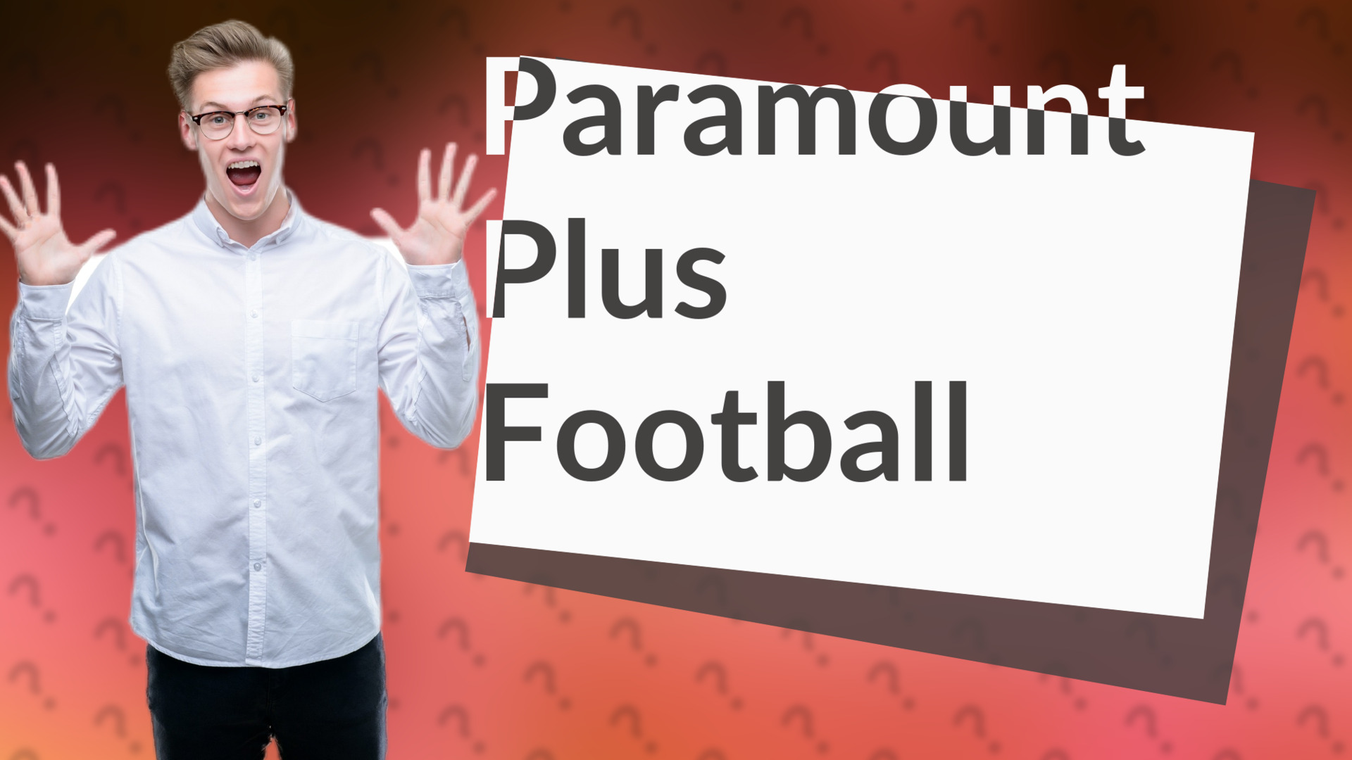 Paramount Plus Football