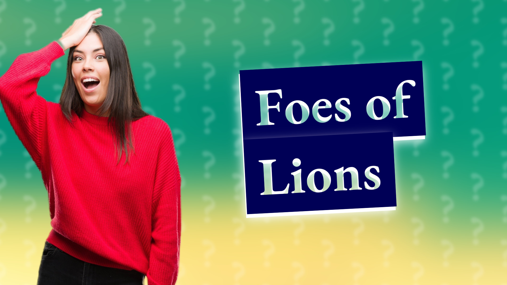 Foes of Lions