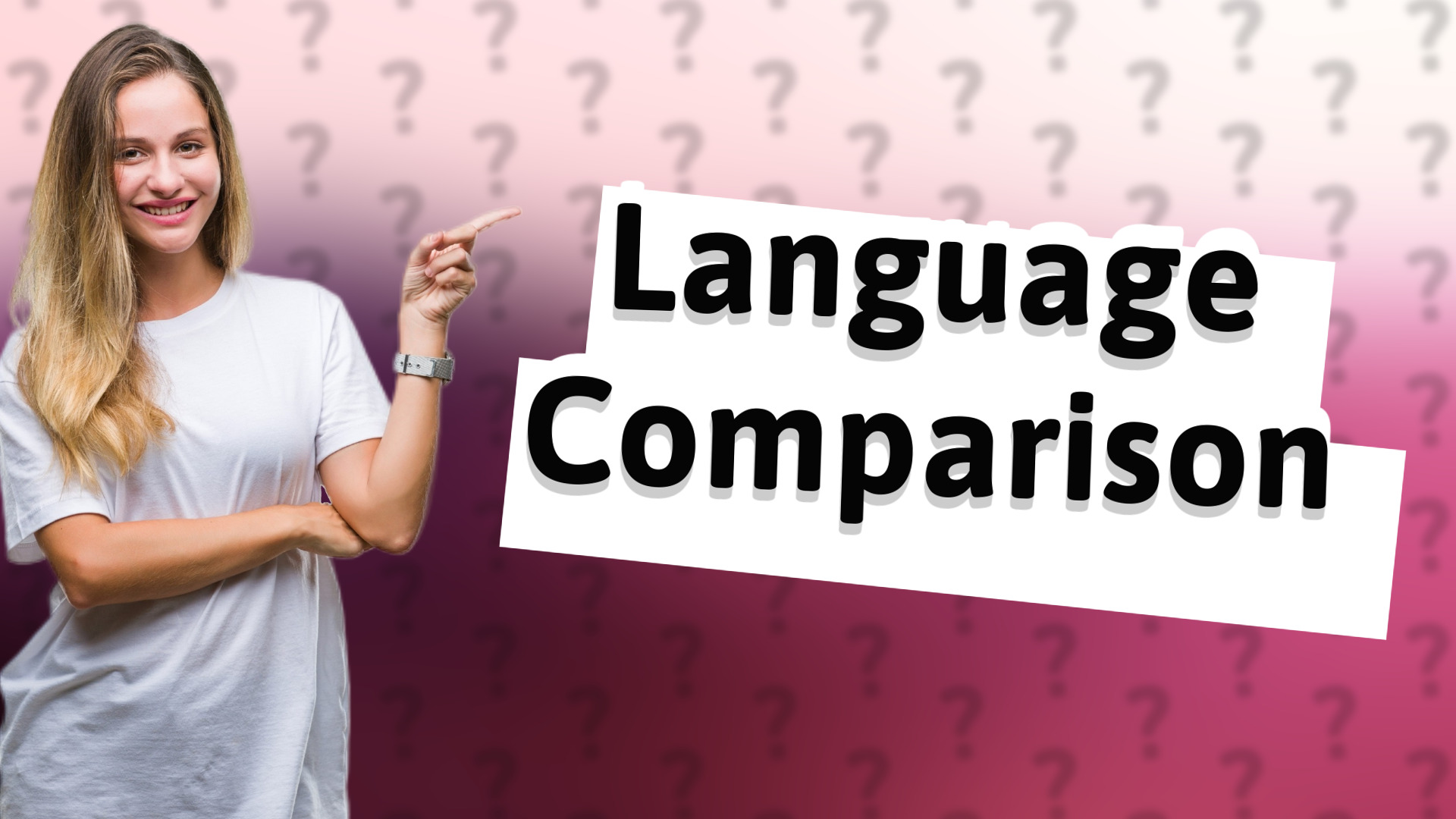 Language Comparison