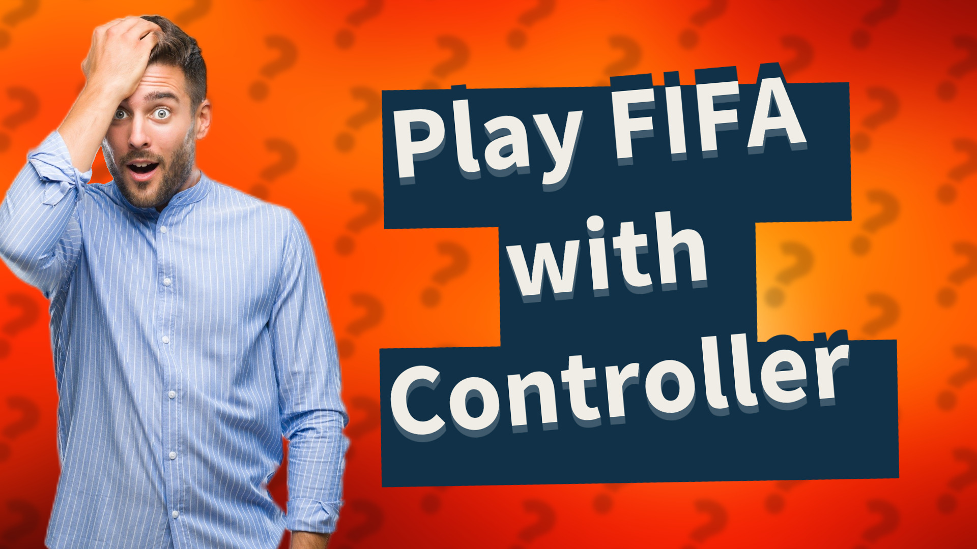 Play FIFA with Controller