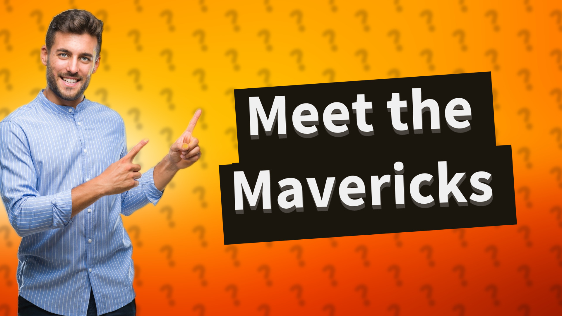 Meet the Mavericks