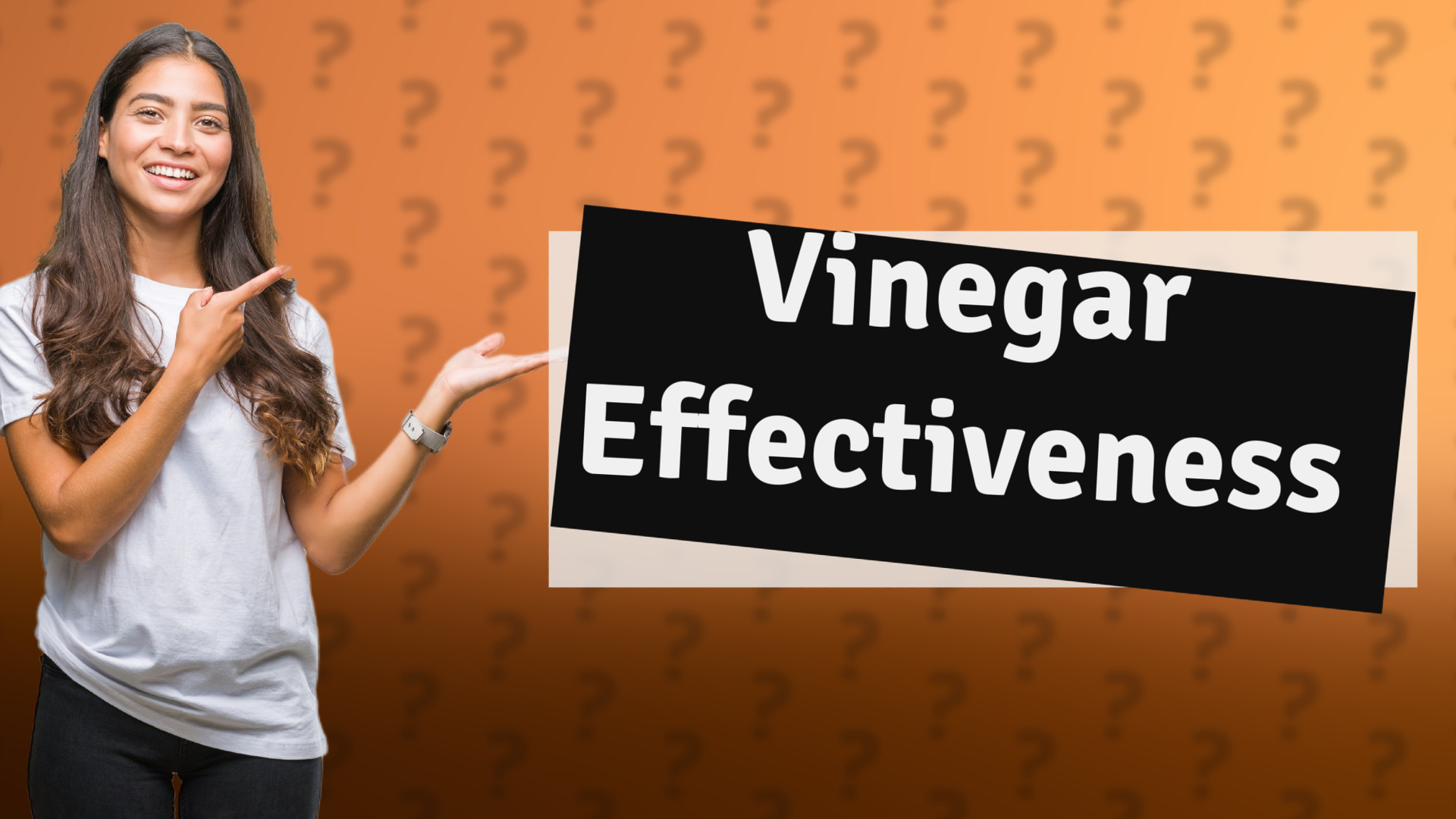 Vinegar Effectiveness