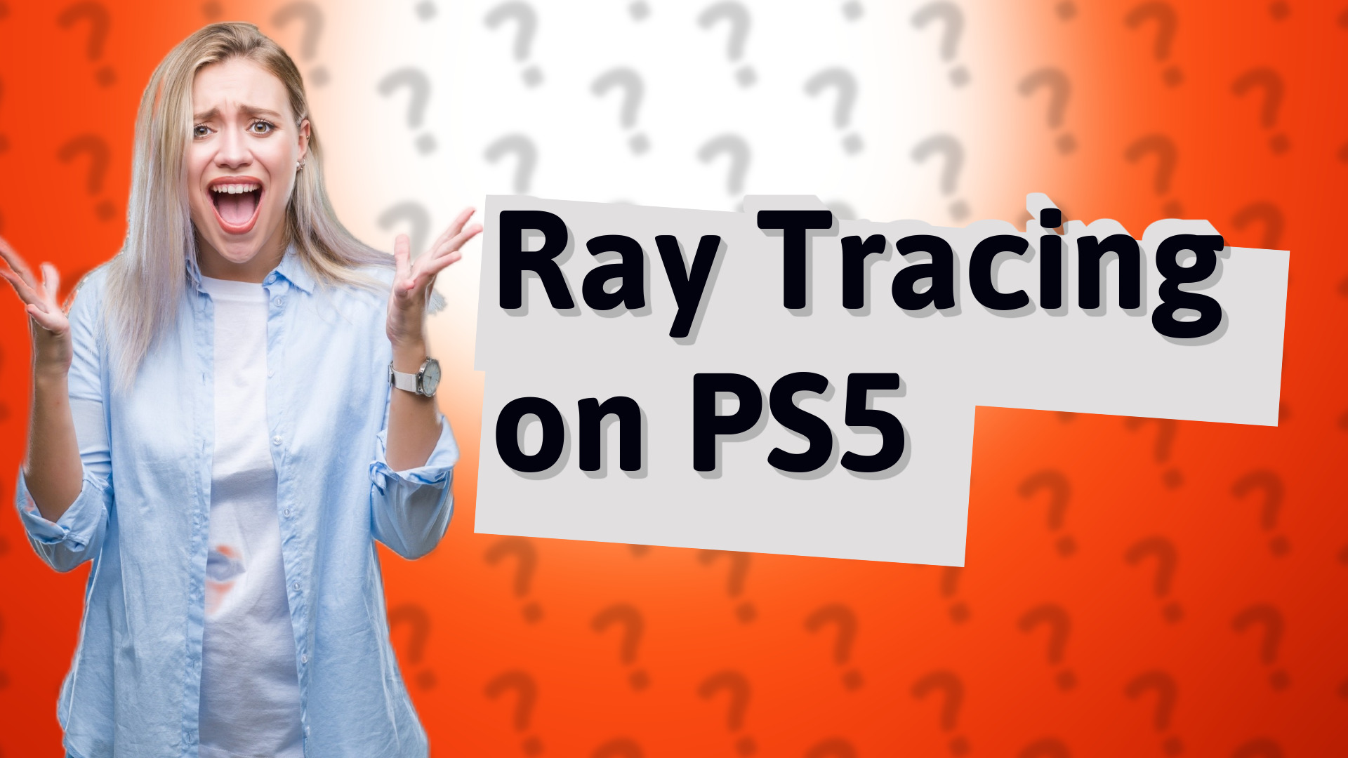 Ray Tracing on PS5