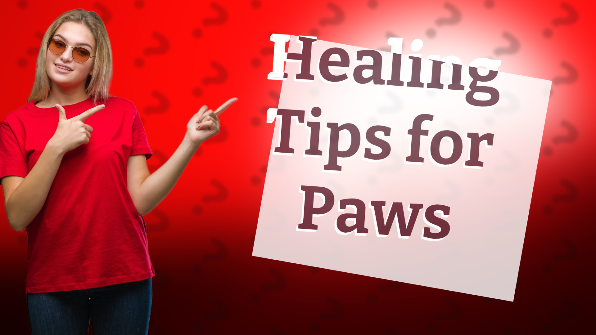 Healing Tips for Paws