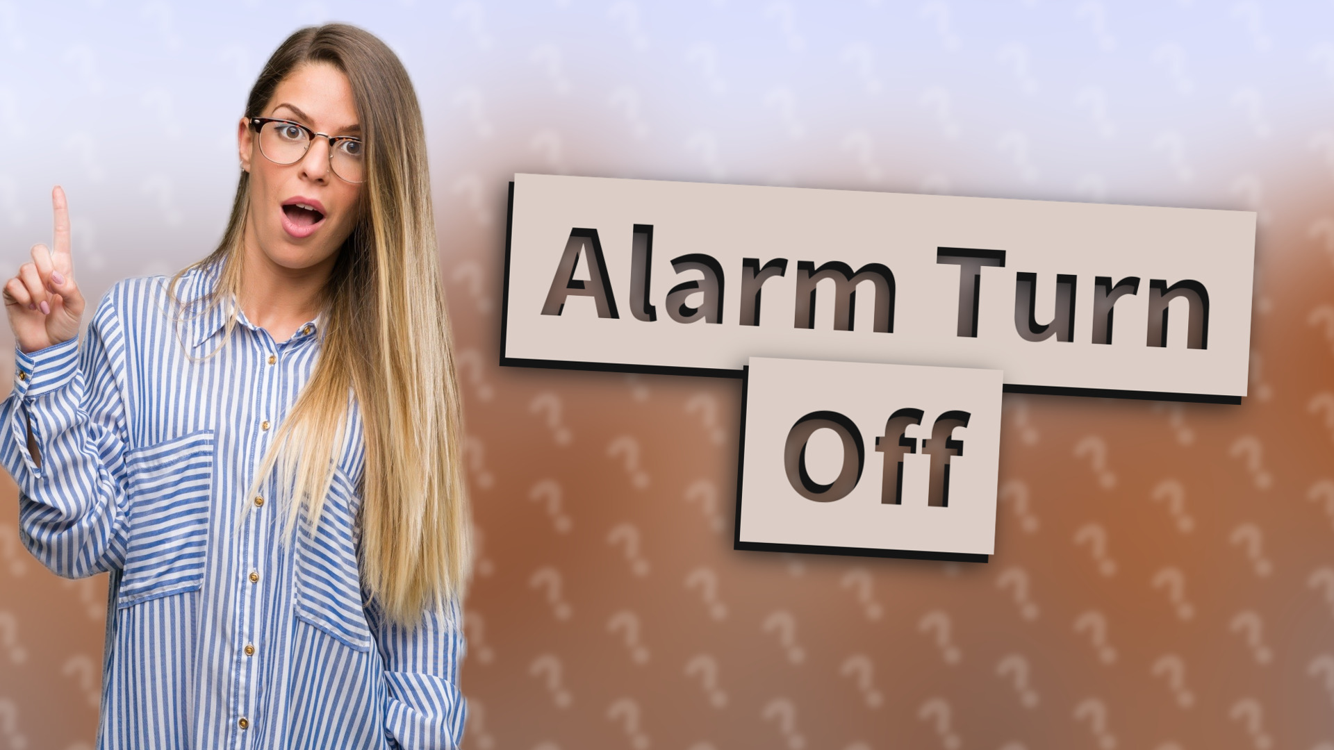 Alarm Turn Off