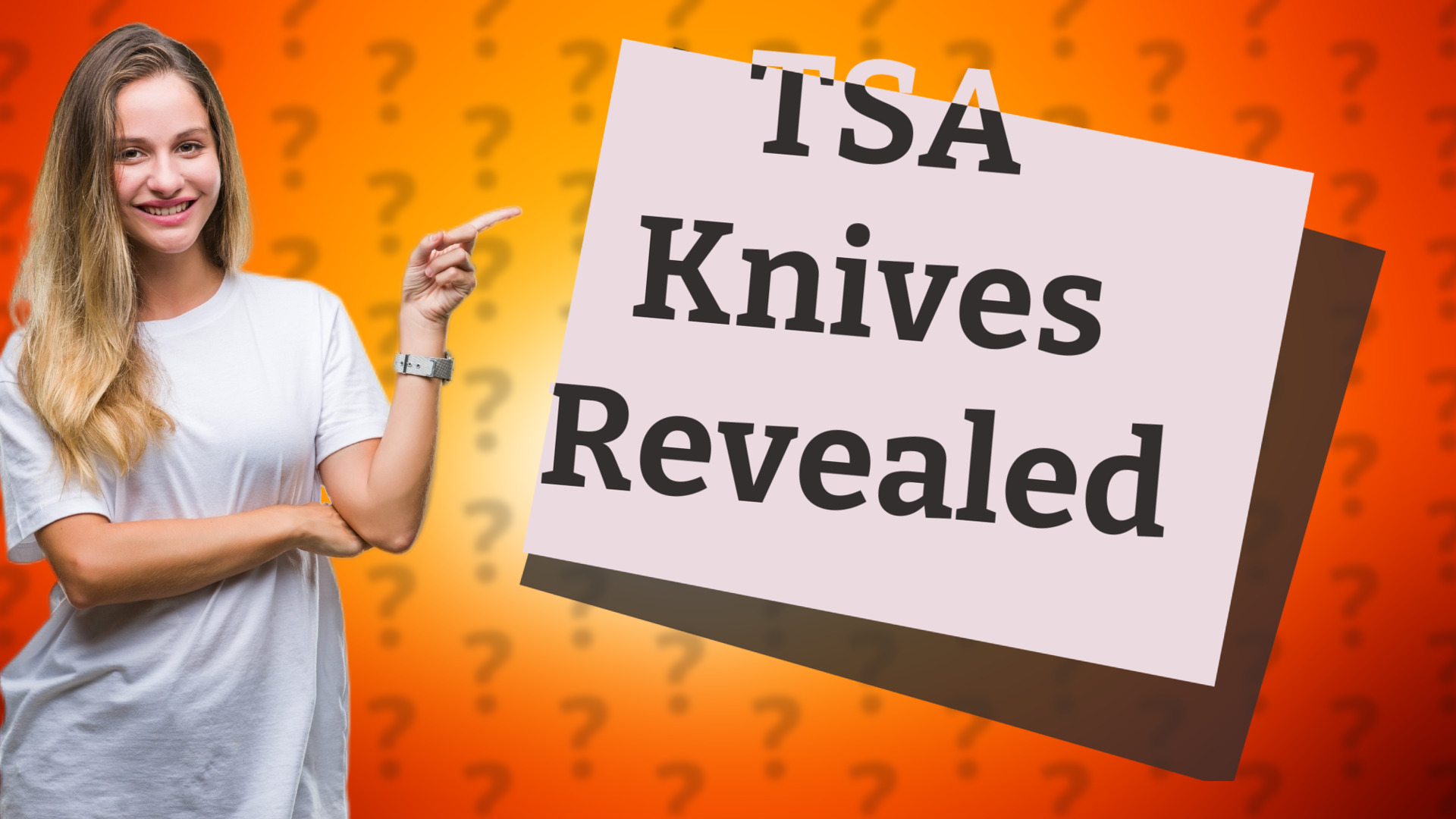 TSA Knives Revealed