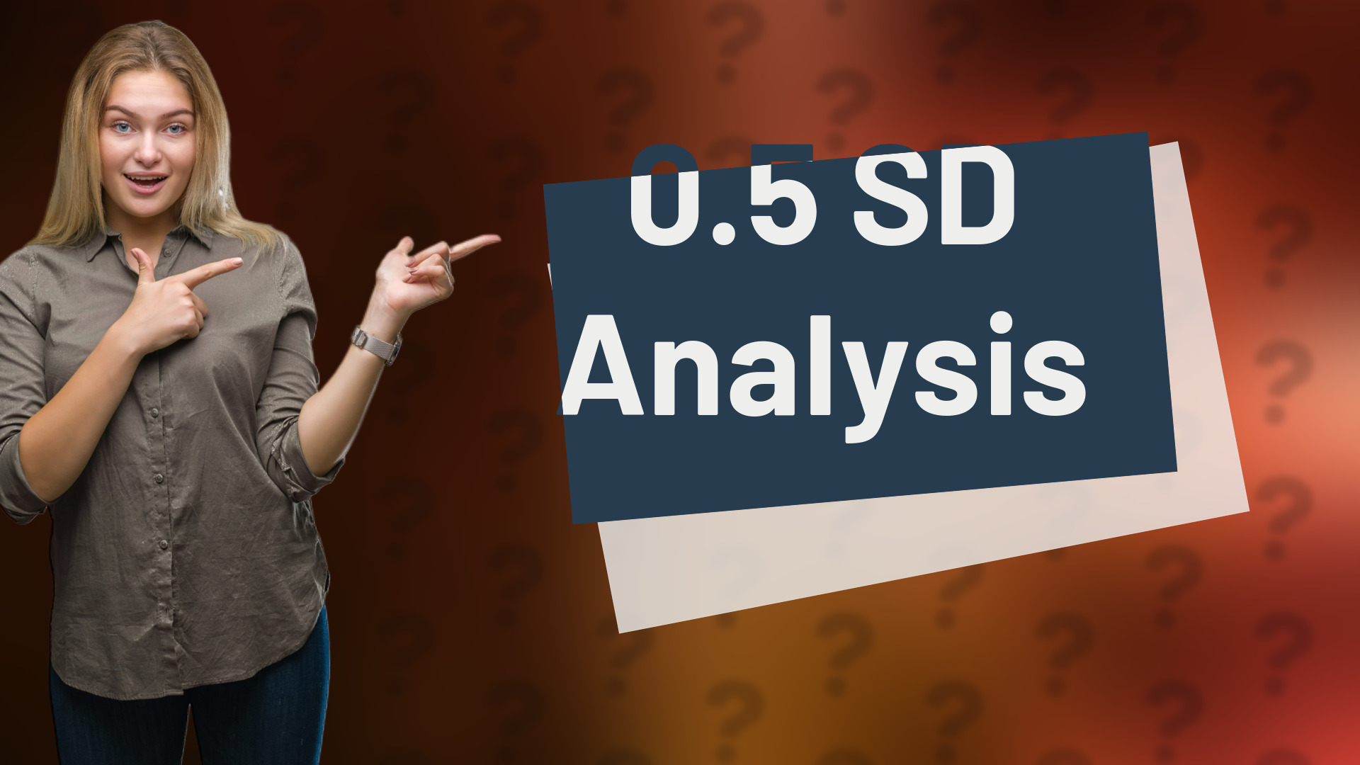 0.5 SD Analysis
