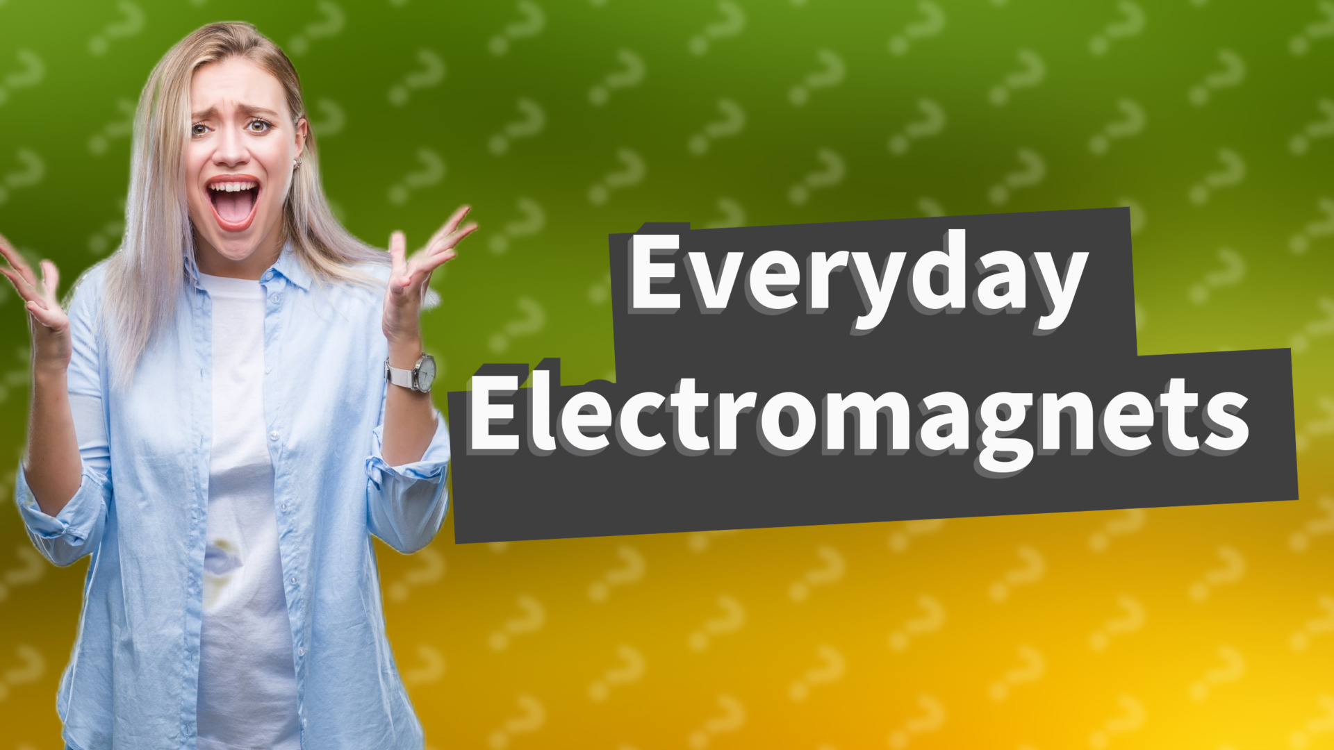 Everyday Electromagnets
