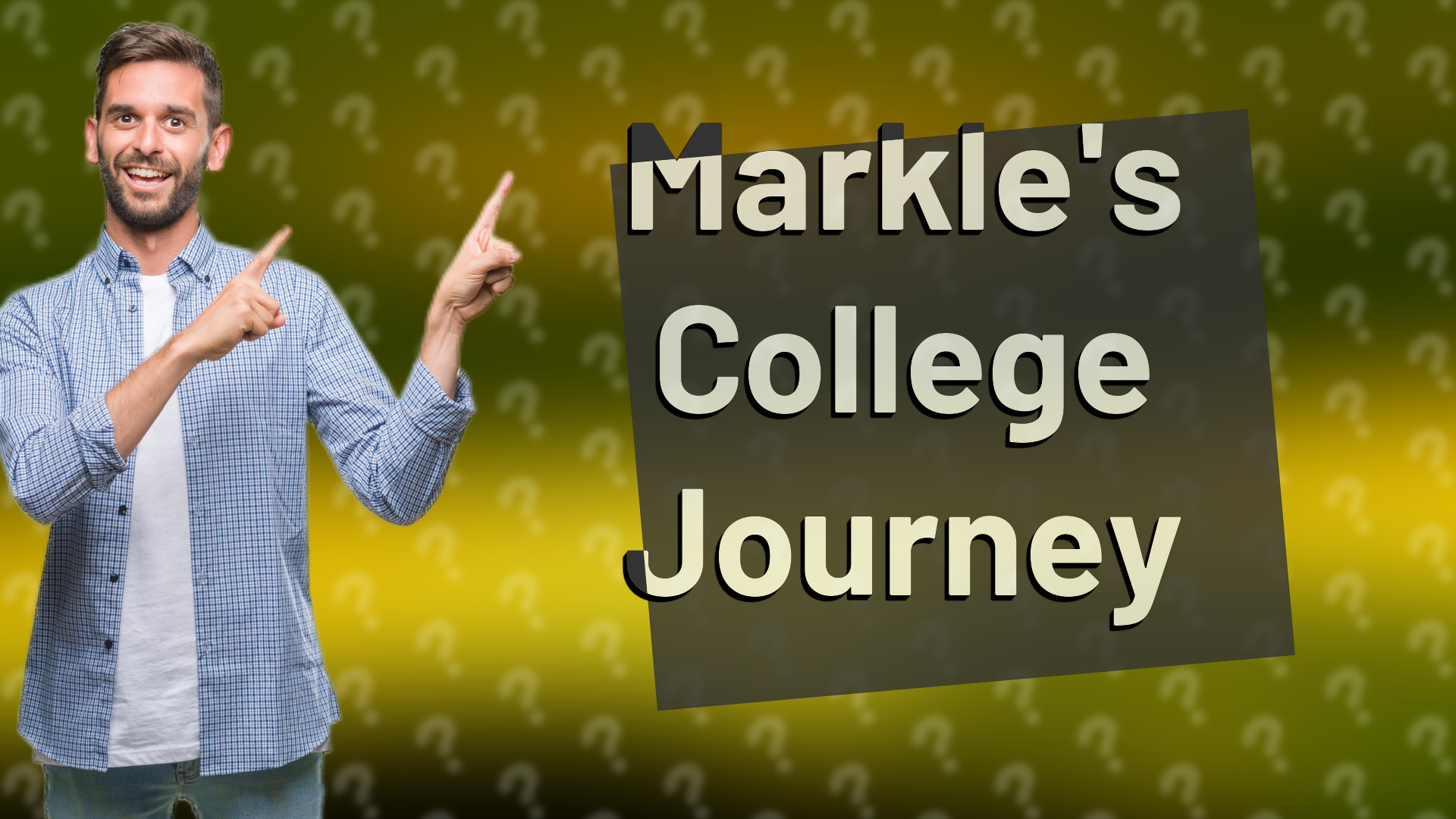 Markle's College Journey