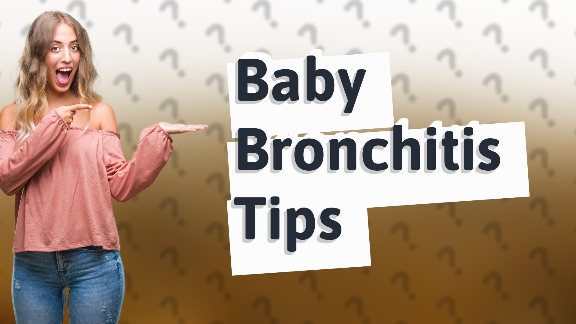 Baby Bronchitis Tips