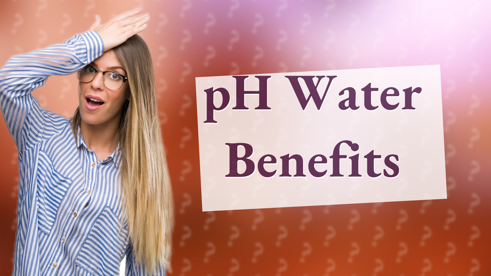 pH Water Benefits