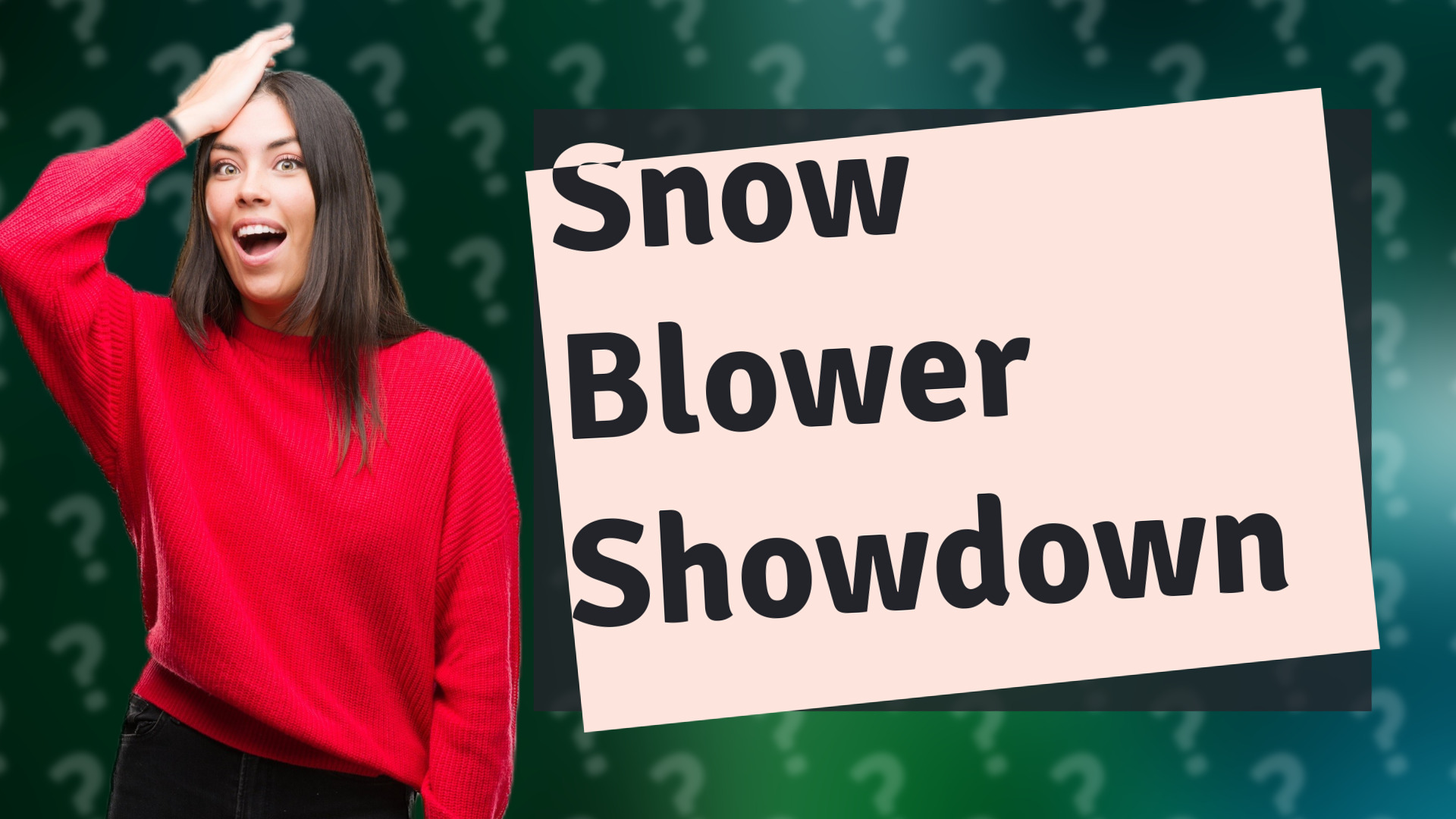 Snow Blower Showdown