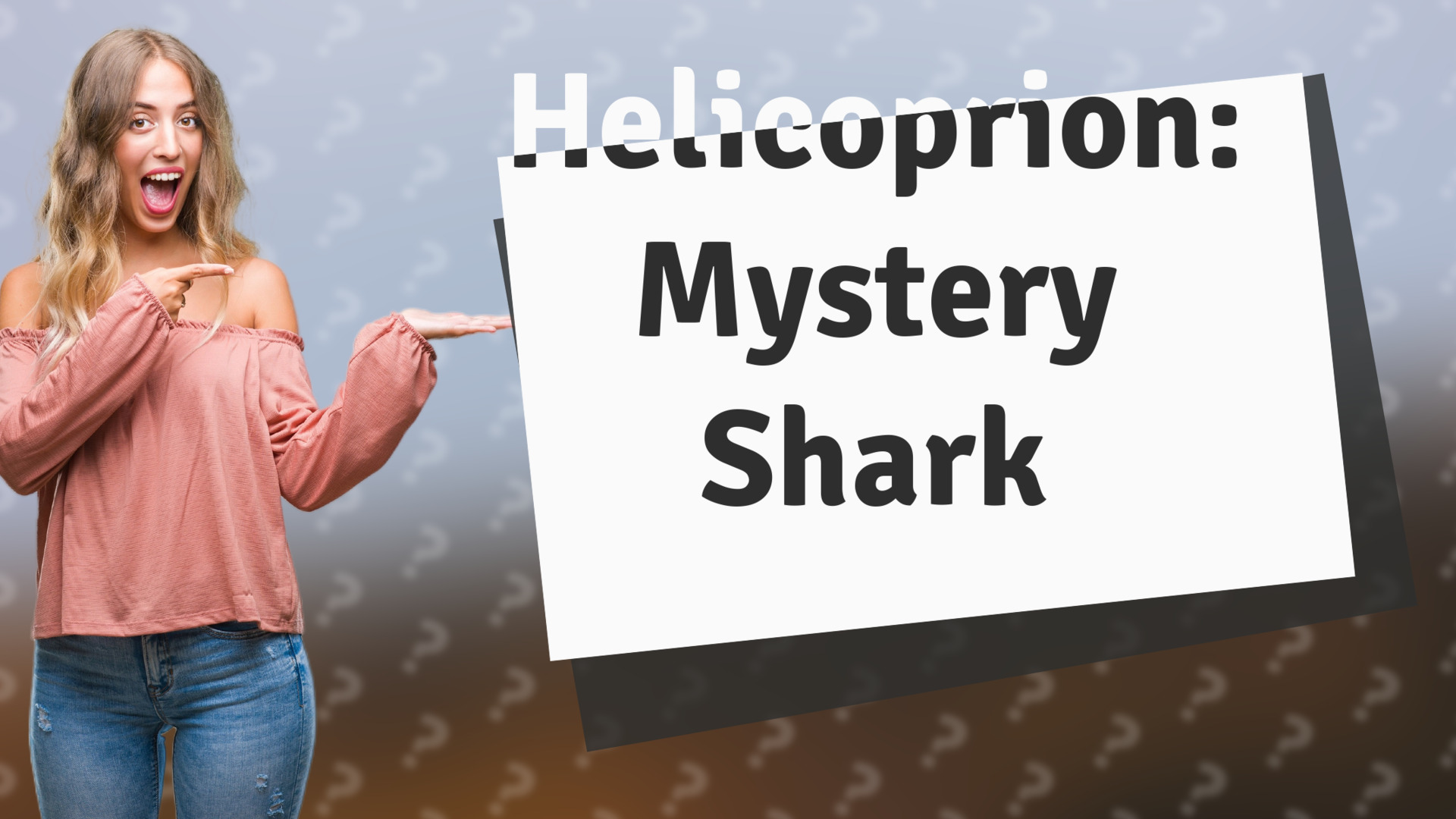 Helicoprion: Mystery Shark