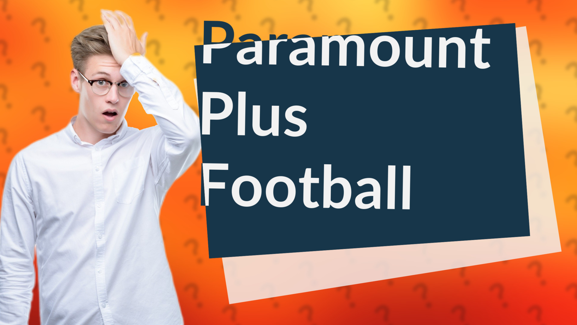 Paramount Plus Football
