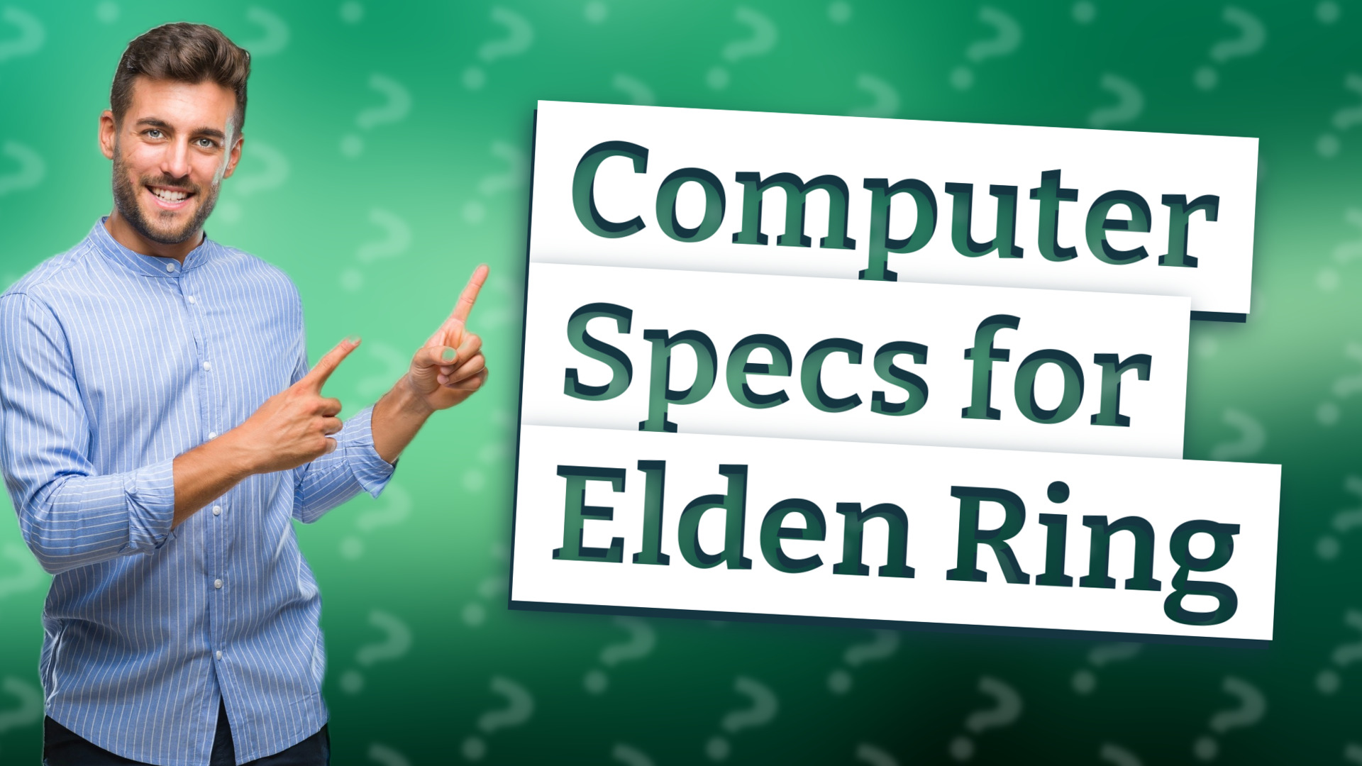 Computer Specs for Elden Ring