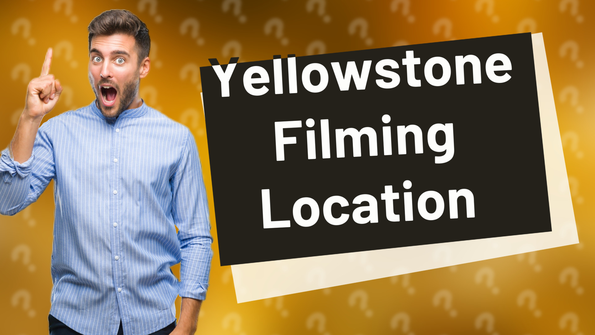 Yellowstone Filming Location