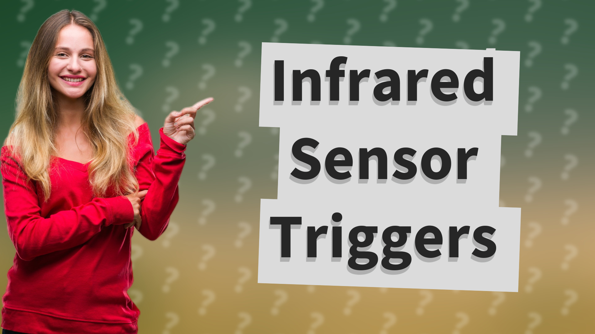 Infrared Sensor Triggers