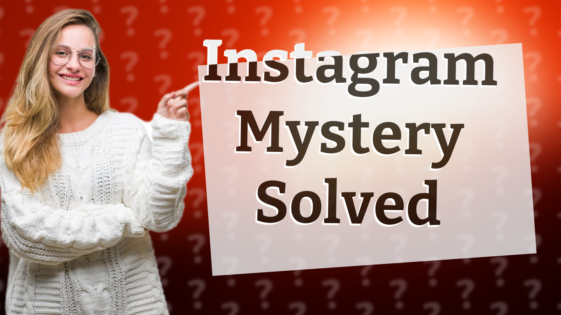 Instagram Mystery Solved