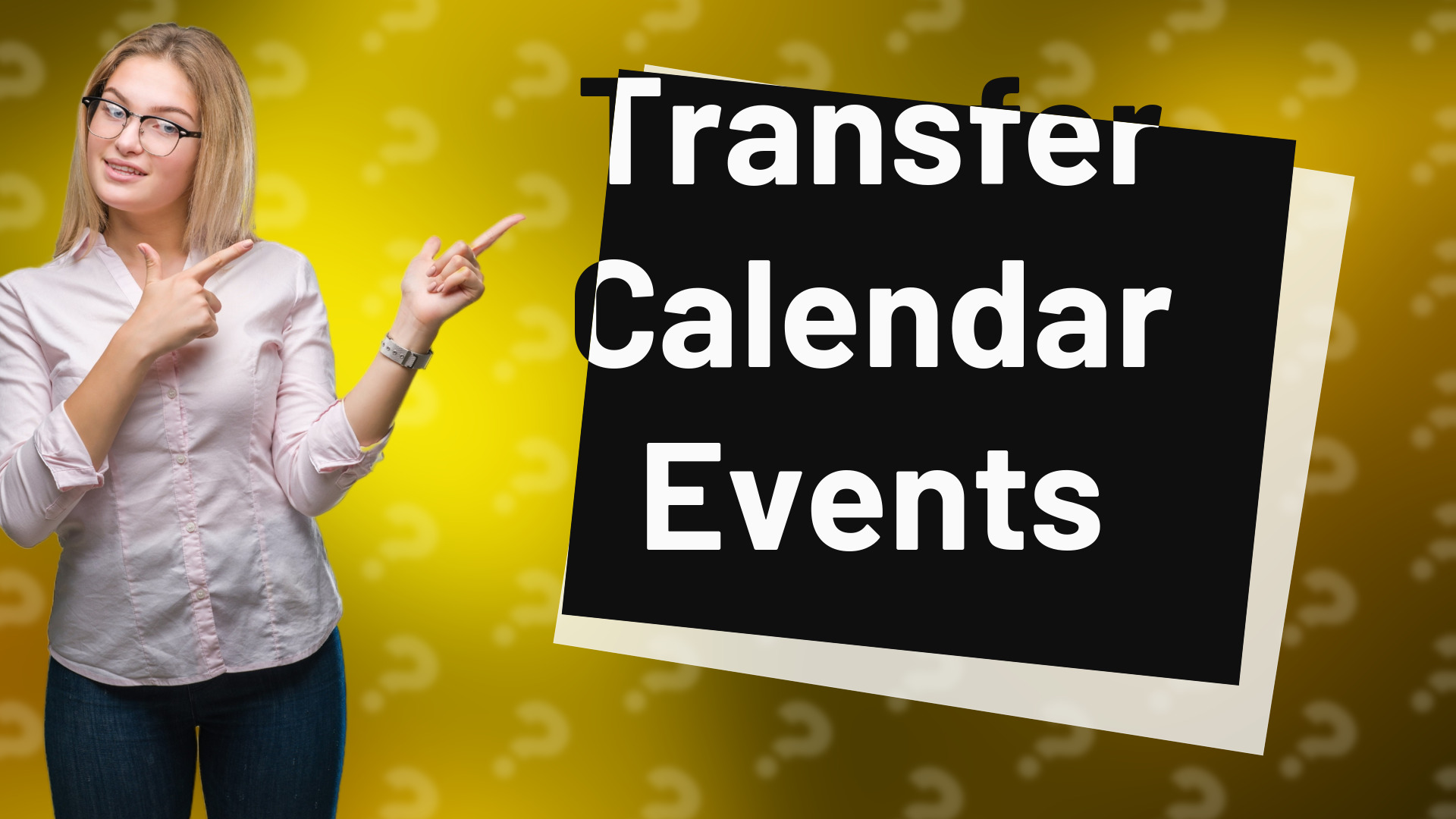 Transfer Calendar Events