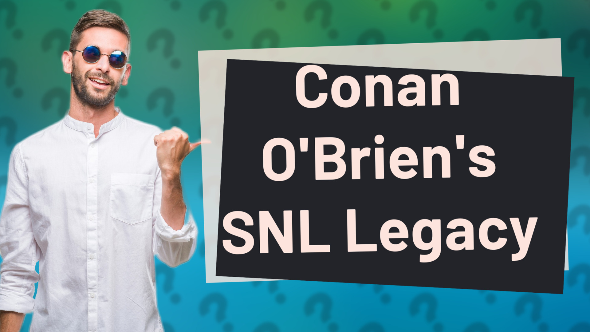 Conan O'Brien's SNL Legacy