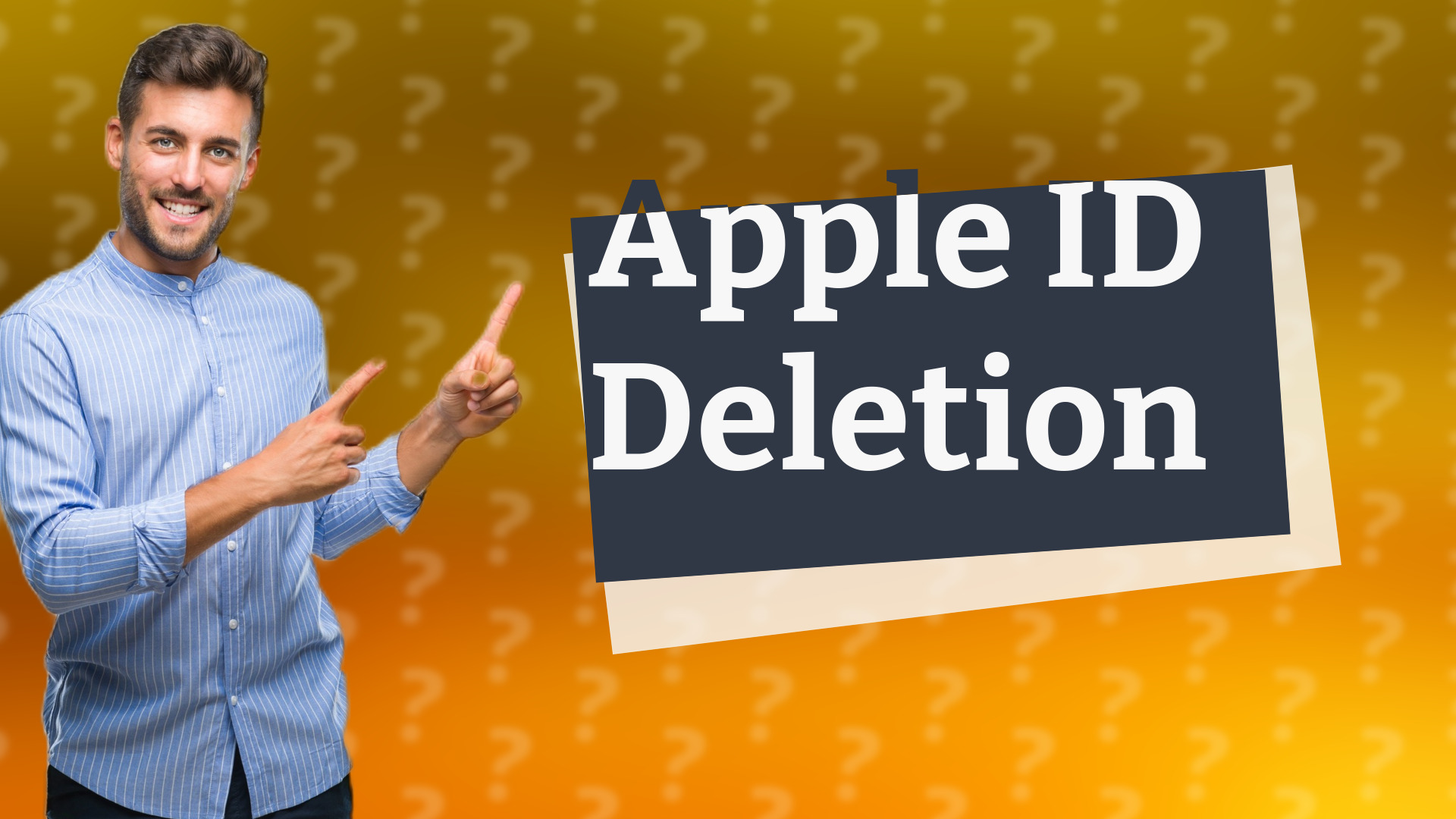Apple ID Deletion