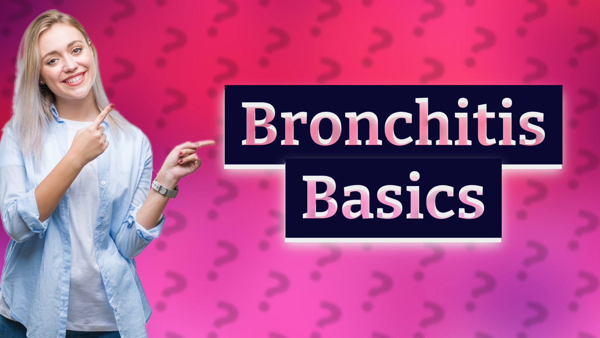 Bronchitis Basics