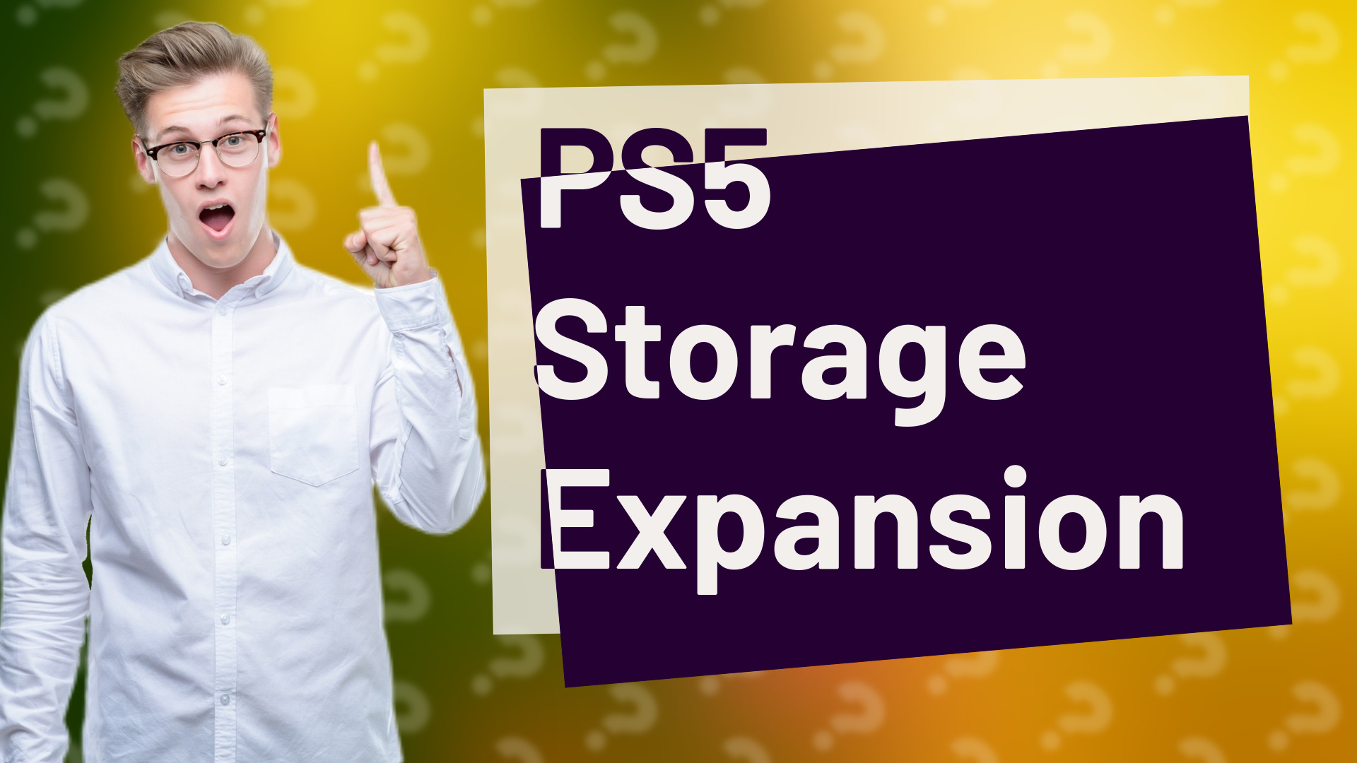 PS5 Storage Expansion