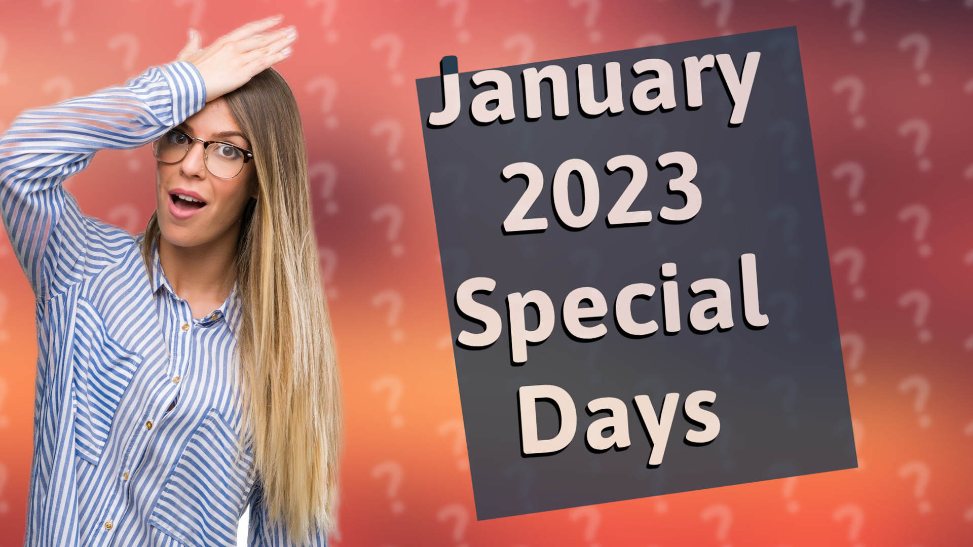 January 2023 Special Days