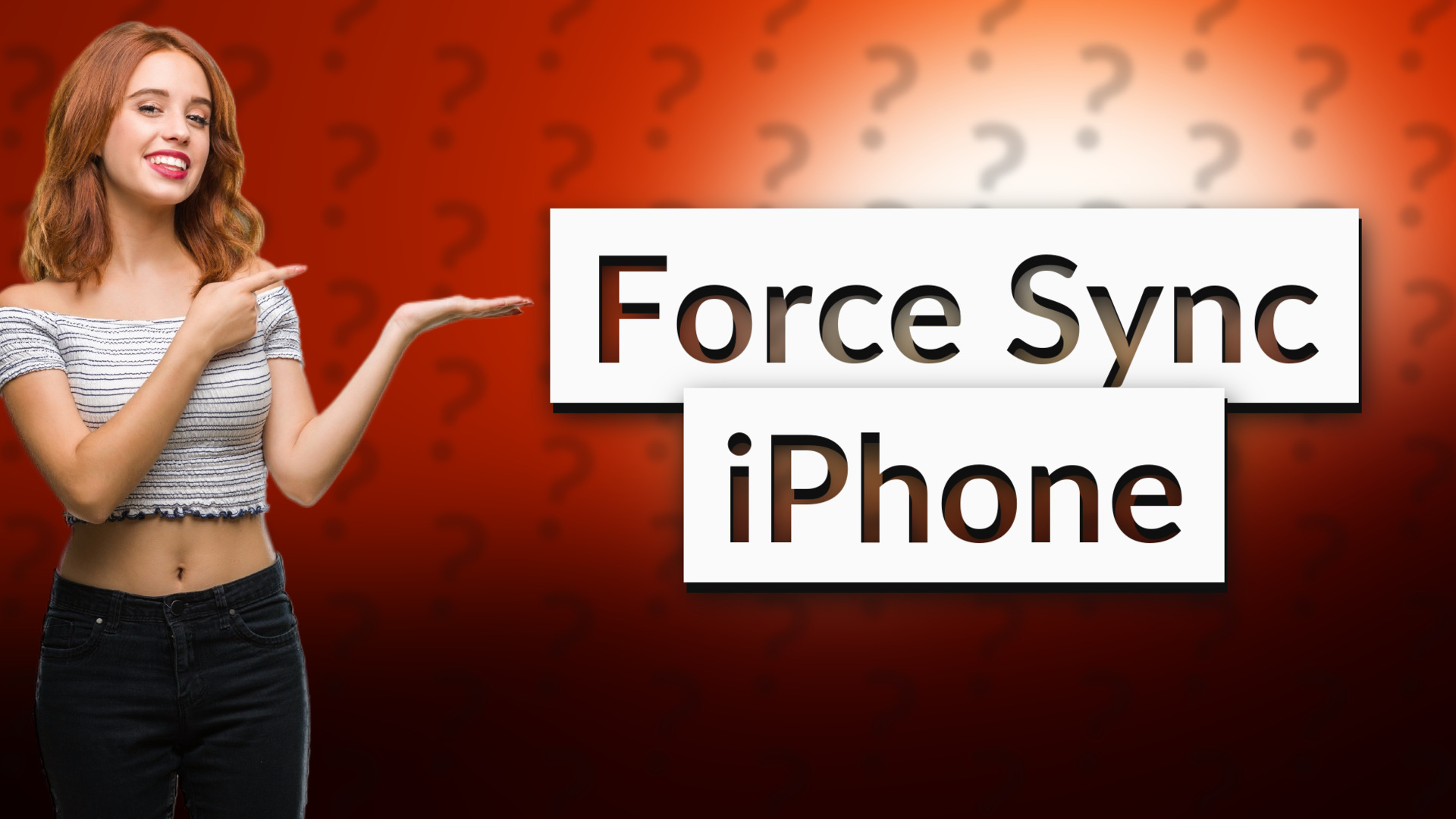 Force Sync iPhone