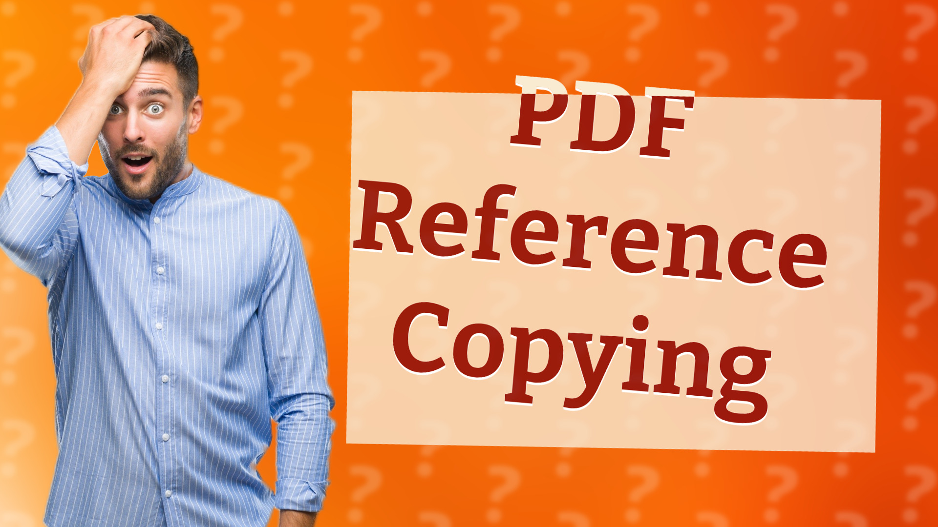 PDF Reference Copying